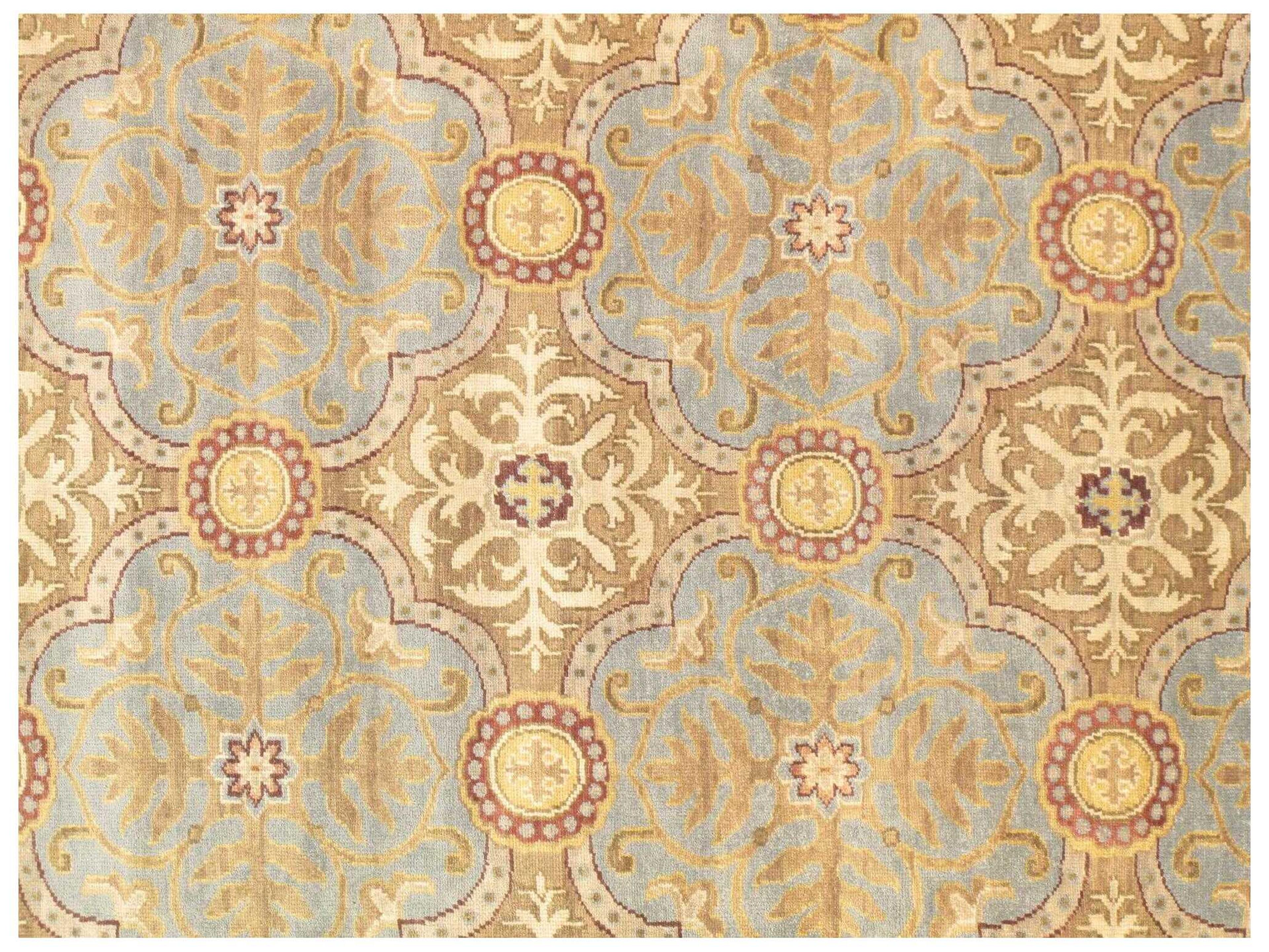 Pasargad Home Melody Bordered Area Rug