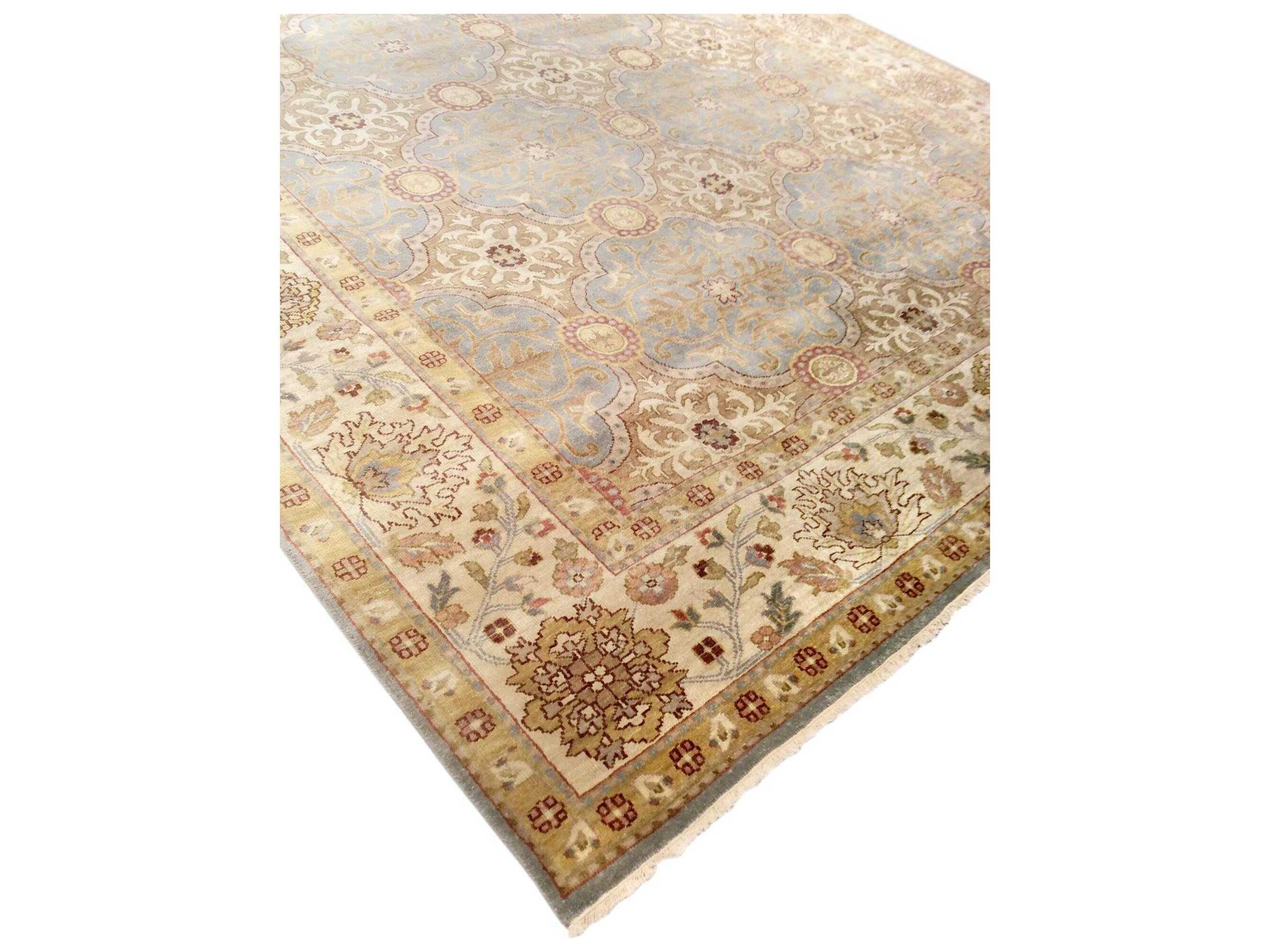 Pasargad Home Melody Bordered Area Rug