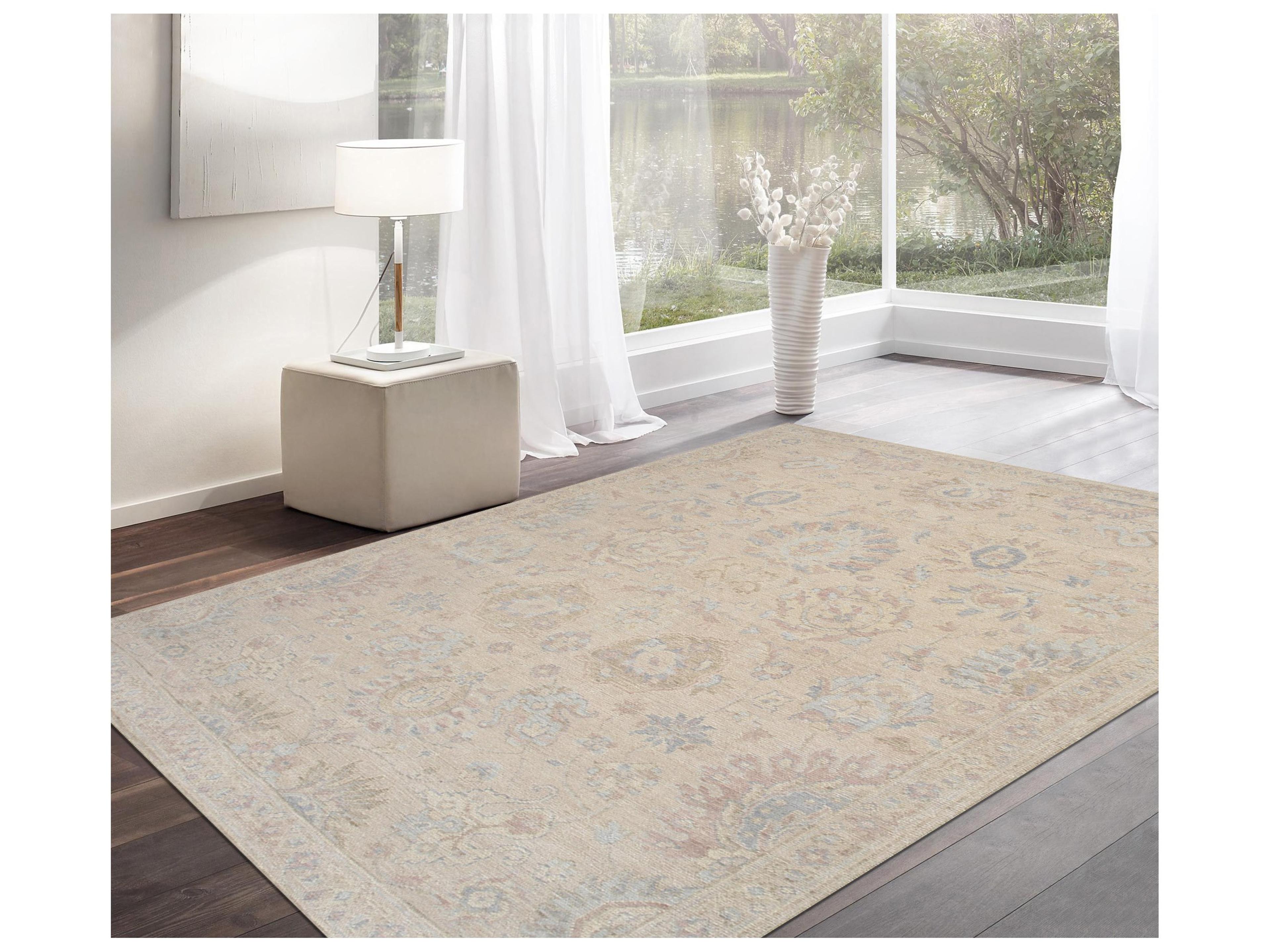 Pasargad Home Oushak Oriental Area Rug
