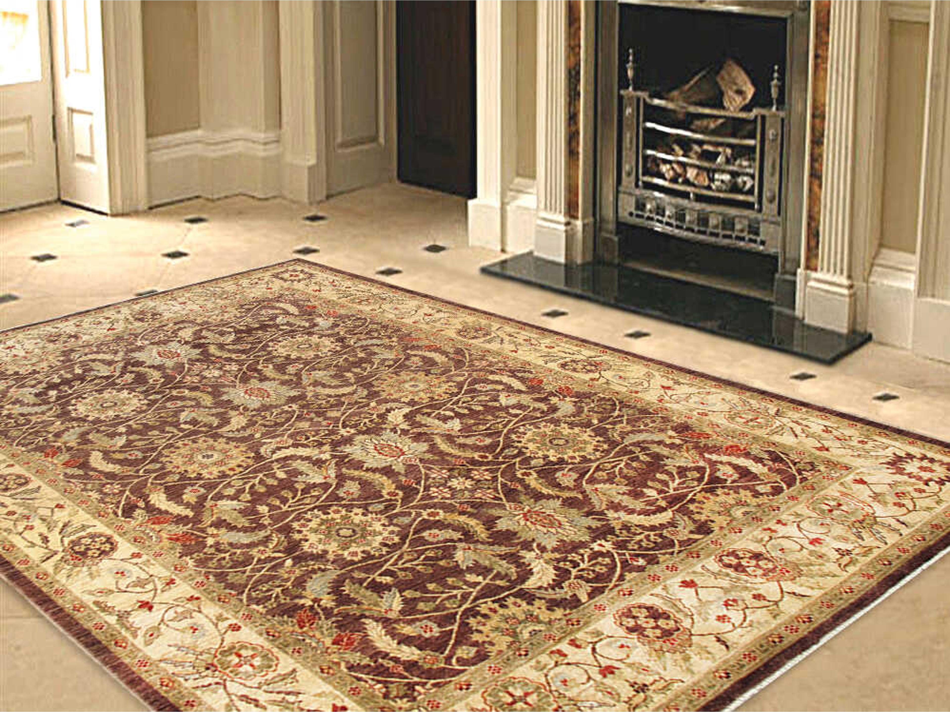 Pasargad Home Denver Bordered Area Rug