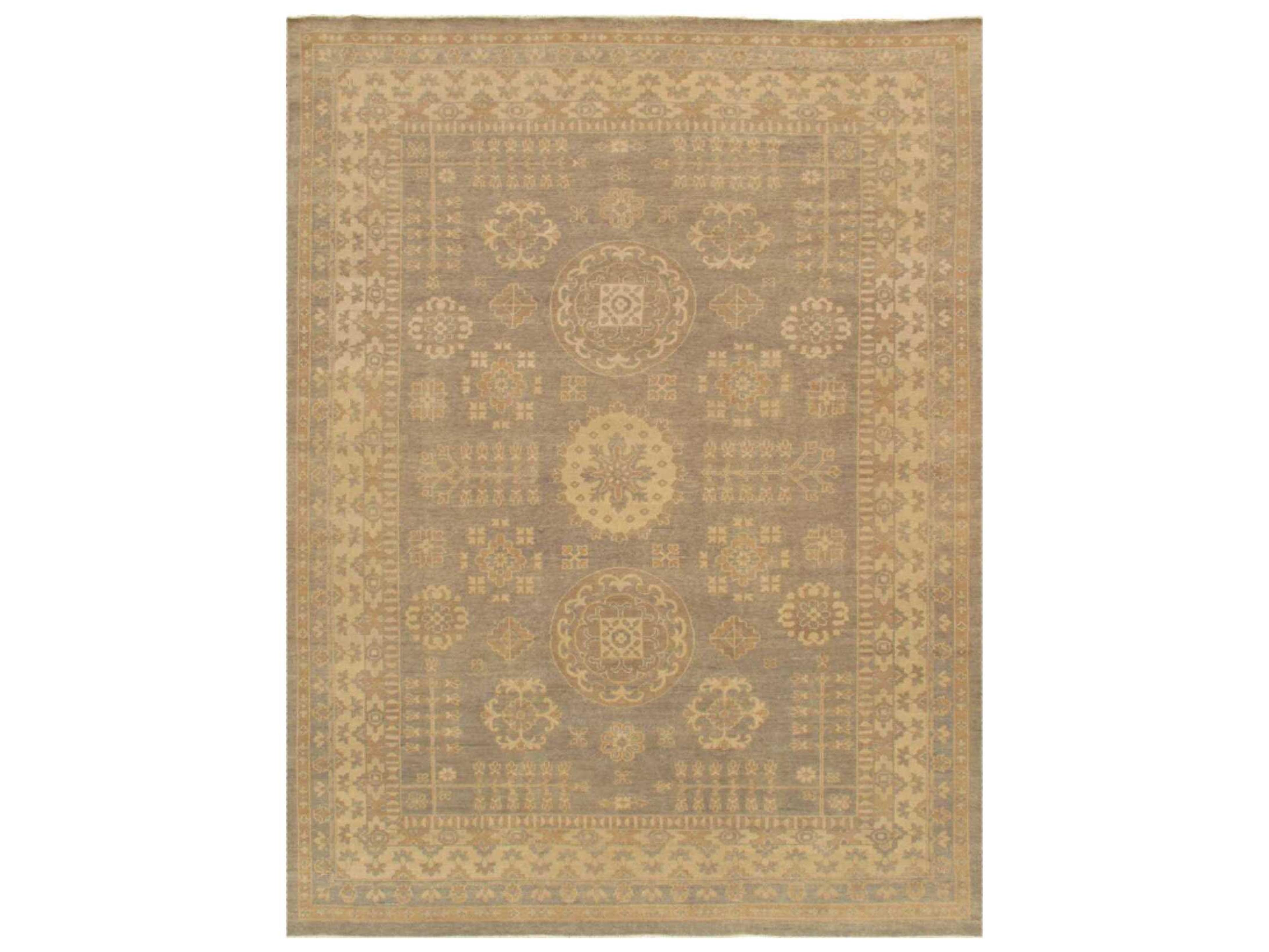 Azerbaijan Bordered Area Rug
