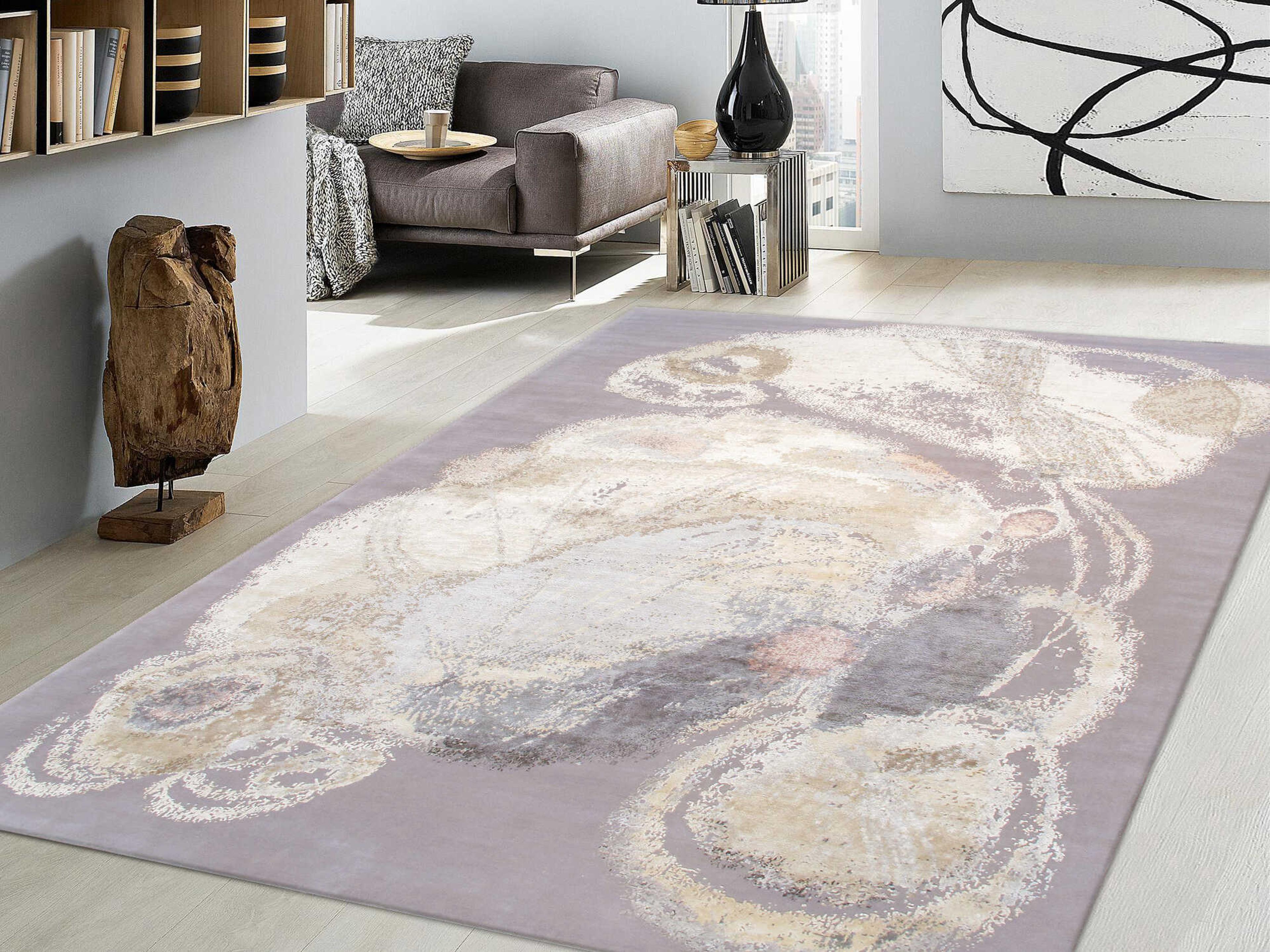 Pasargad Home Modern Abstract Area Rug