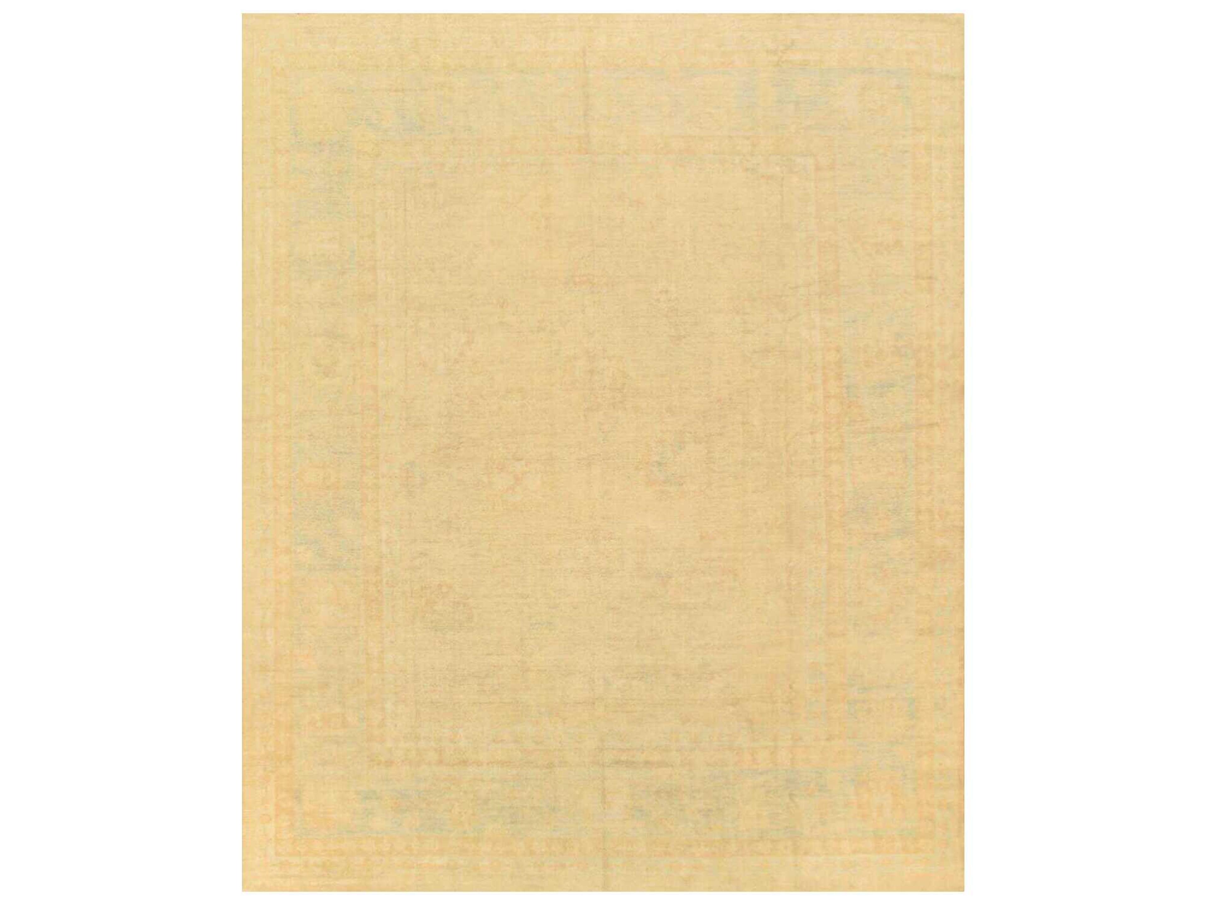 Oushak Bordered Area Rug