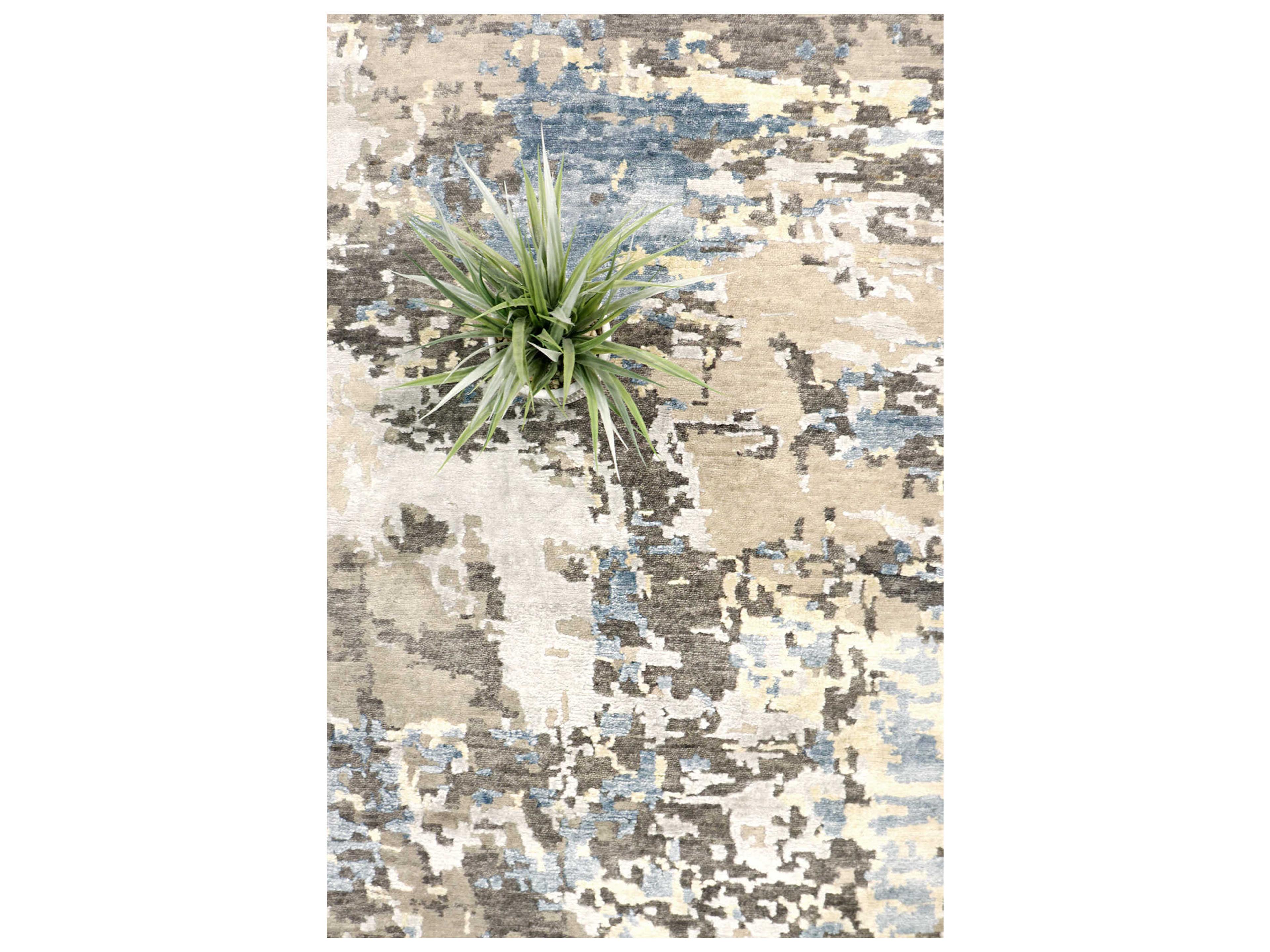 Pasargad Home Modern Abstract Area Rug