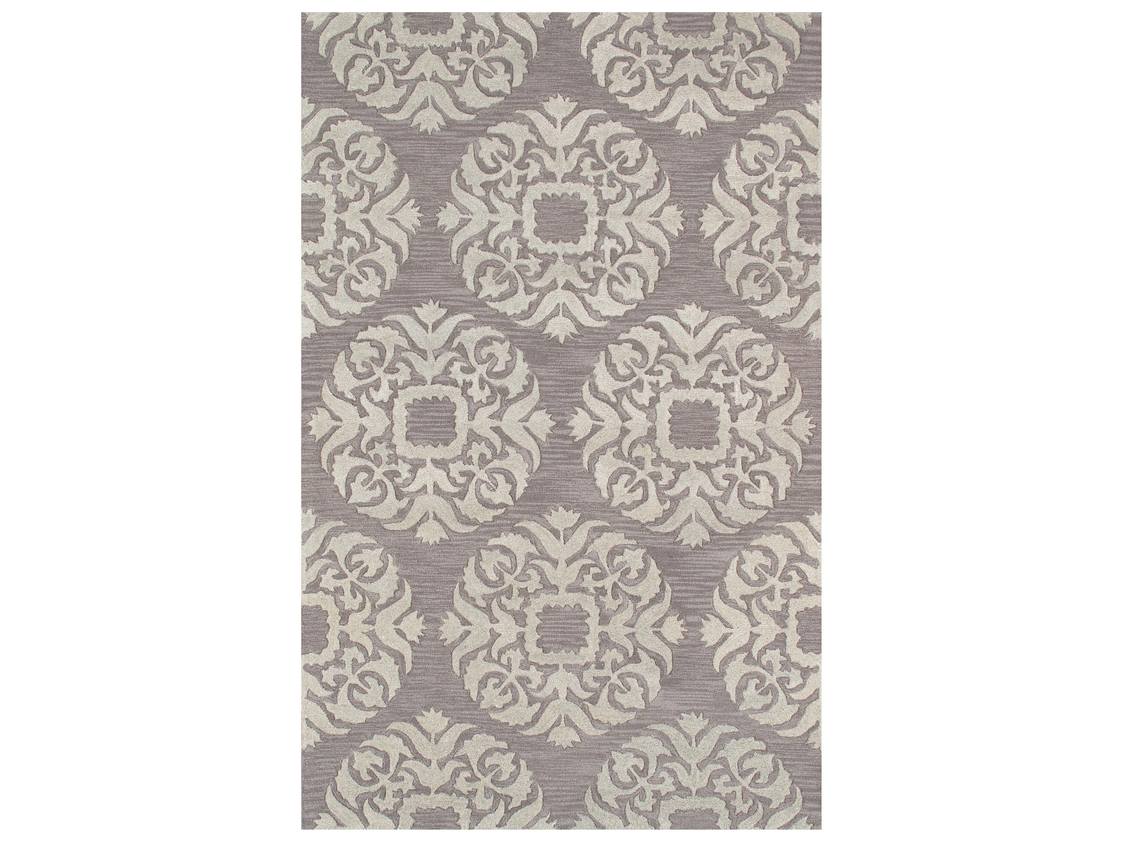 Pasargad Home Transitional Damask Area Rug