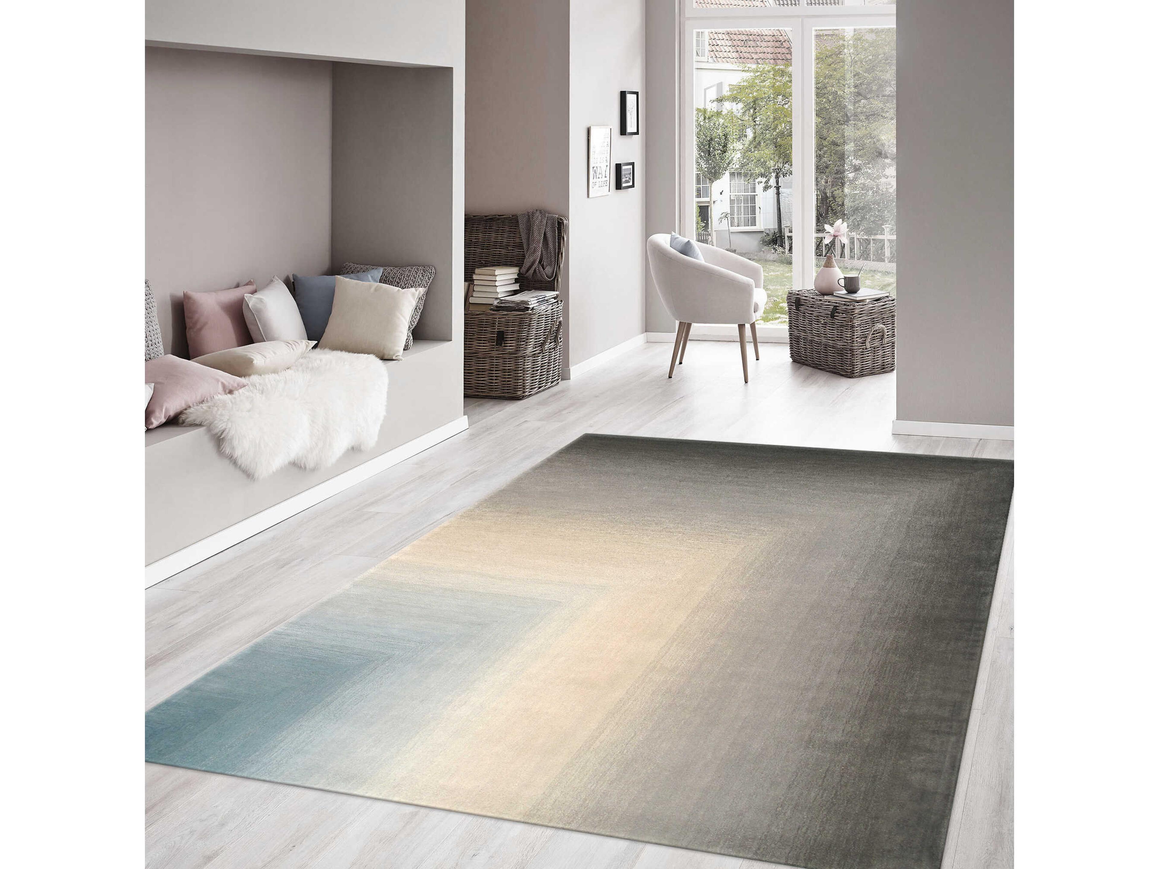Pasargad Home Rodeo Abstract Area Rug
