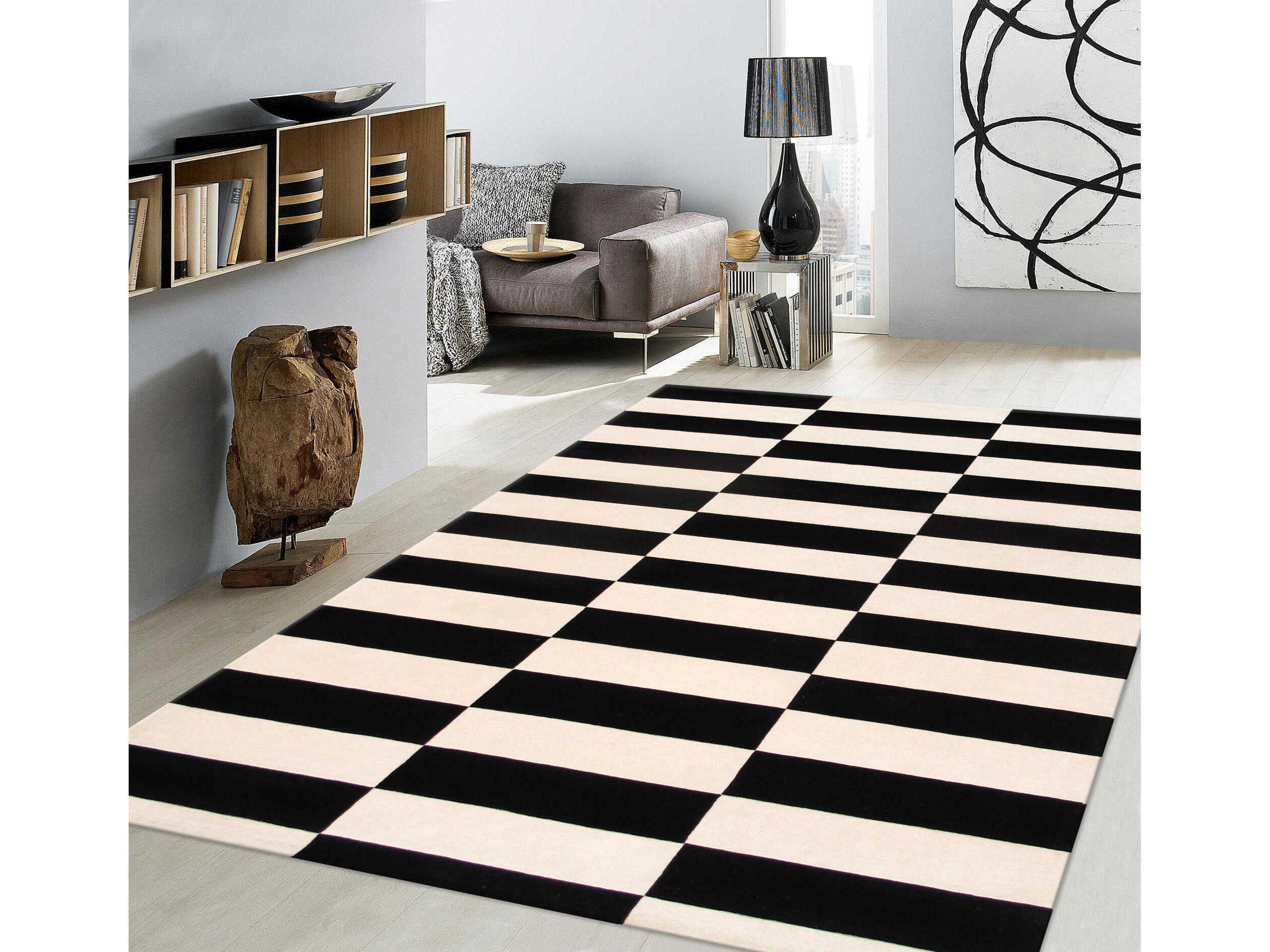 Pasargad Home Rodeo Striped Area Rug