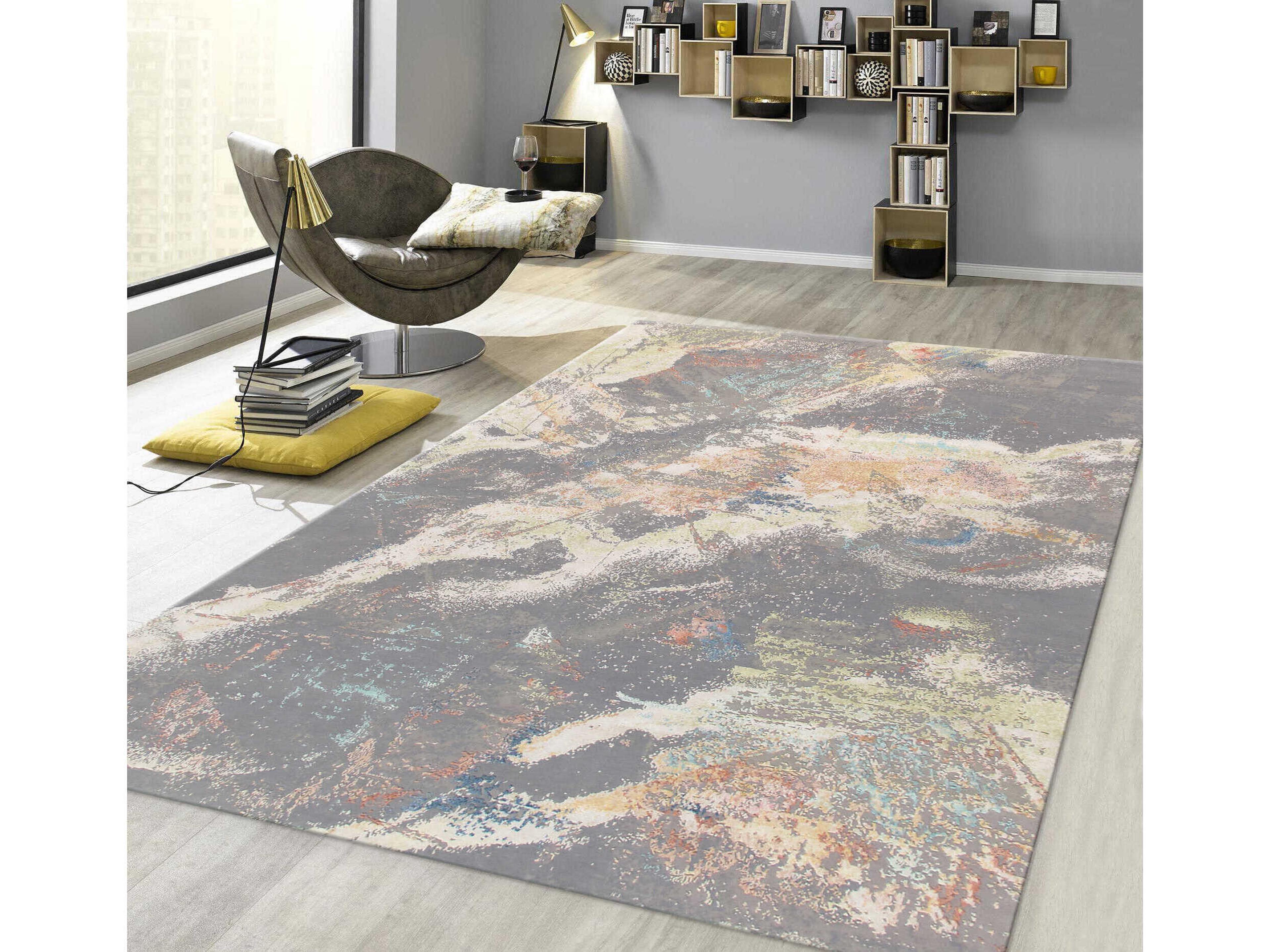 Pasargad Home Modern Abstract Area Rug