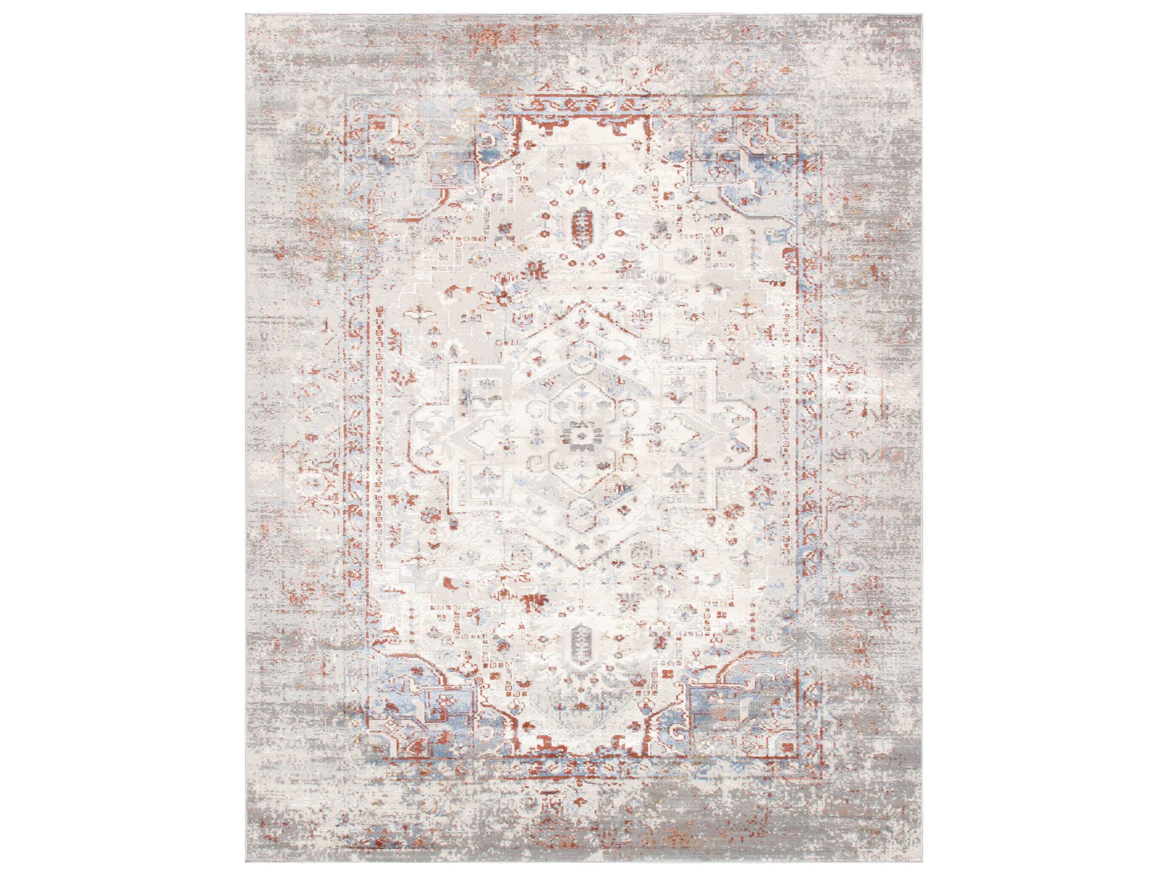 Efes Bordered Area Rug