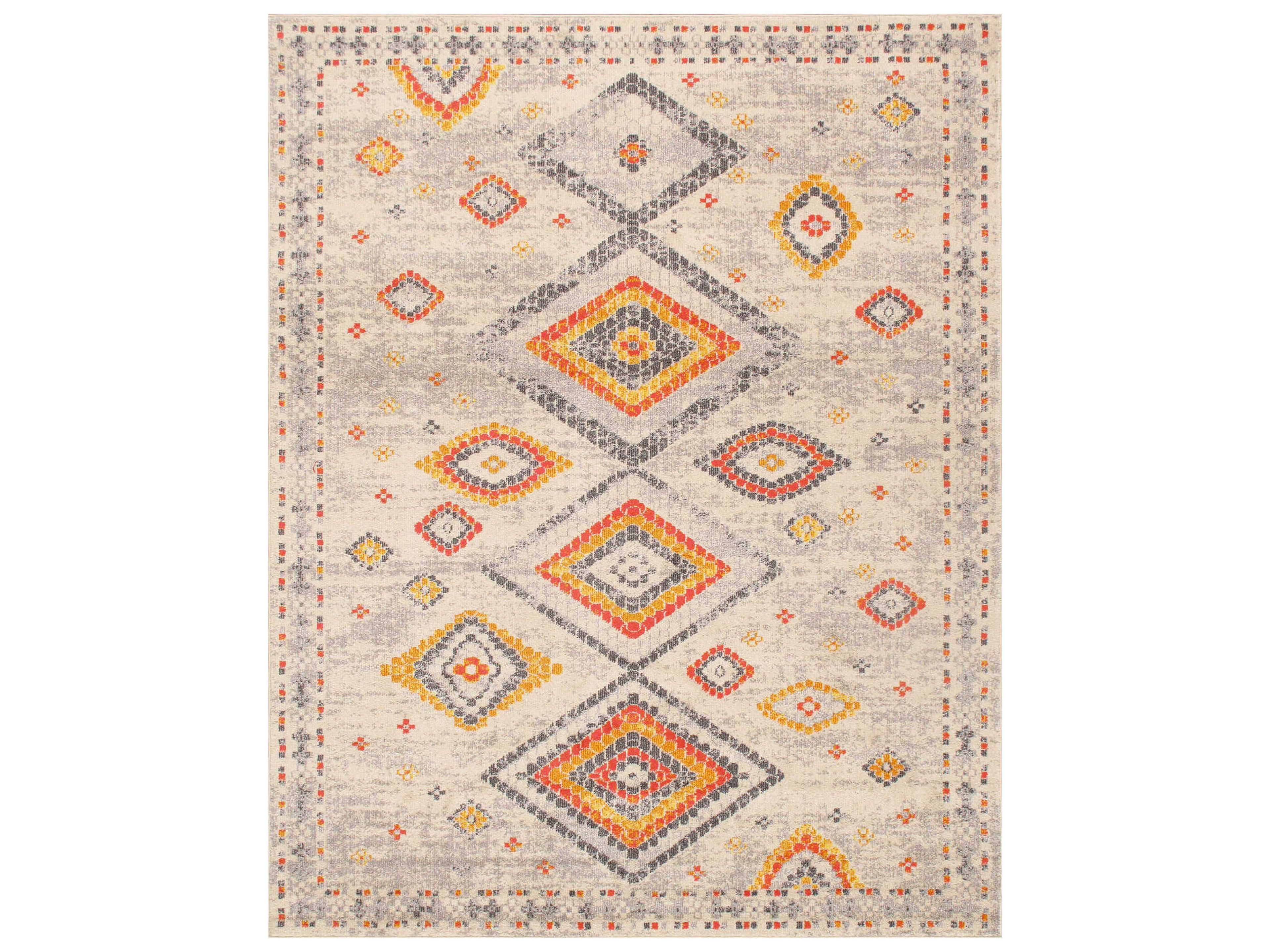 Aldora Bordered Runner Area Rug