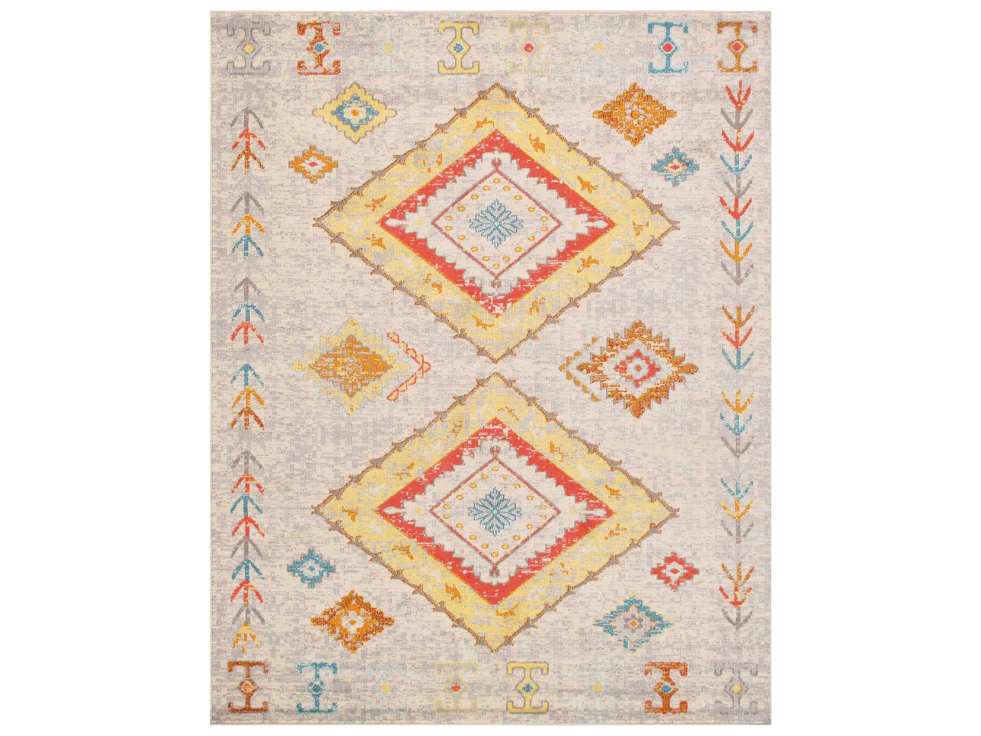 Aldora Bordered Area Rug