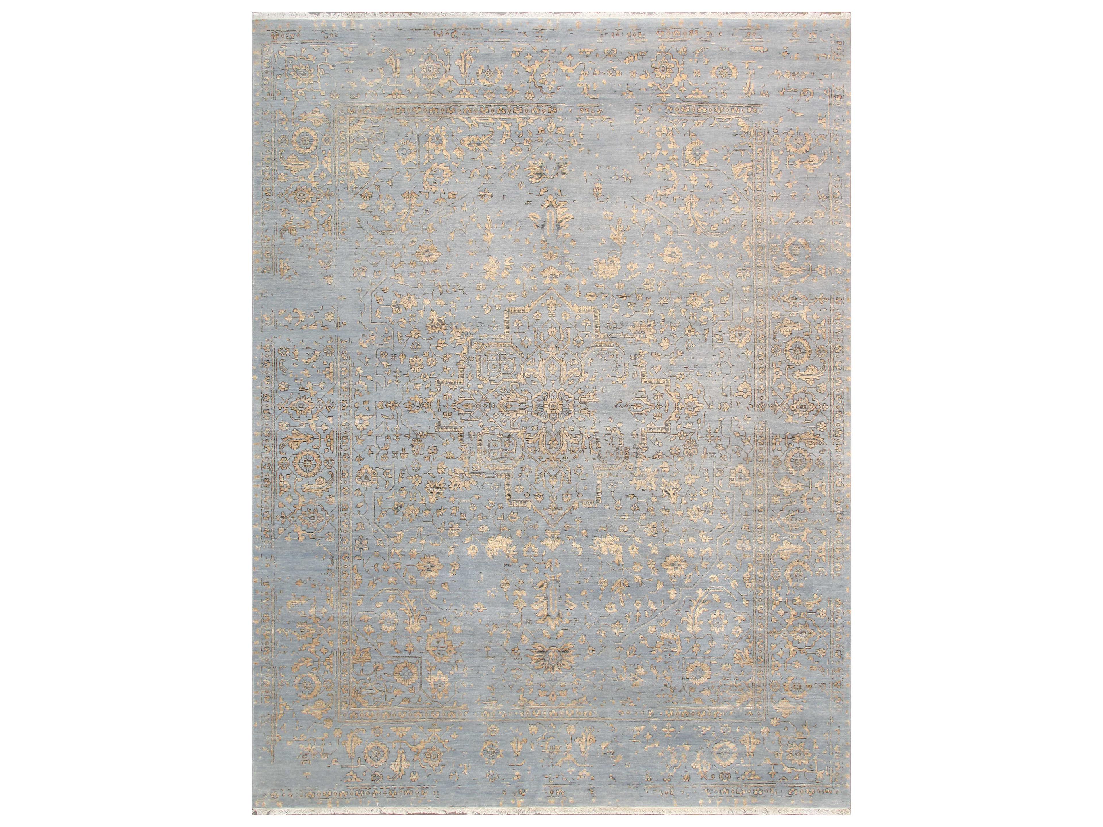 Transitional Bordered Area Rug