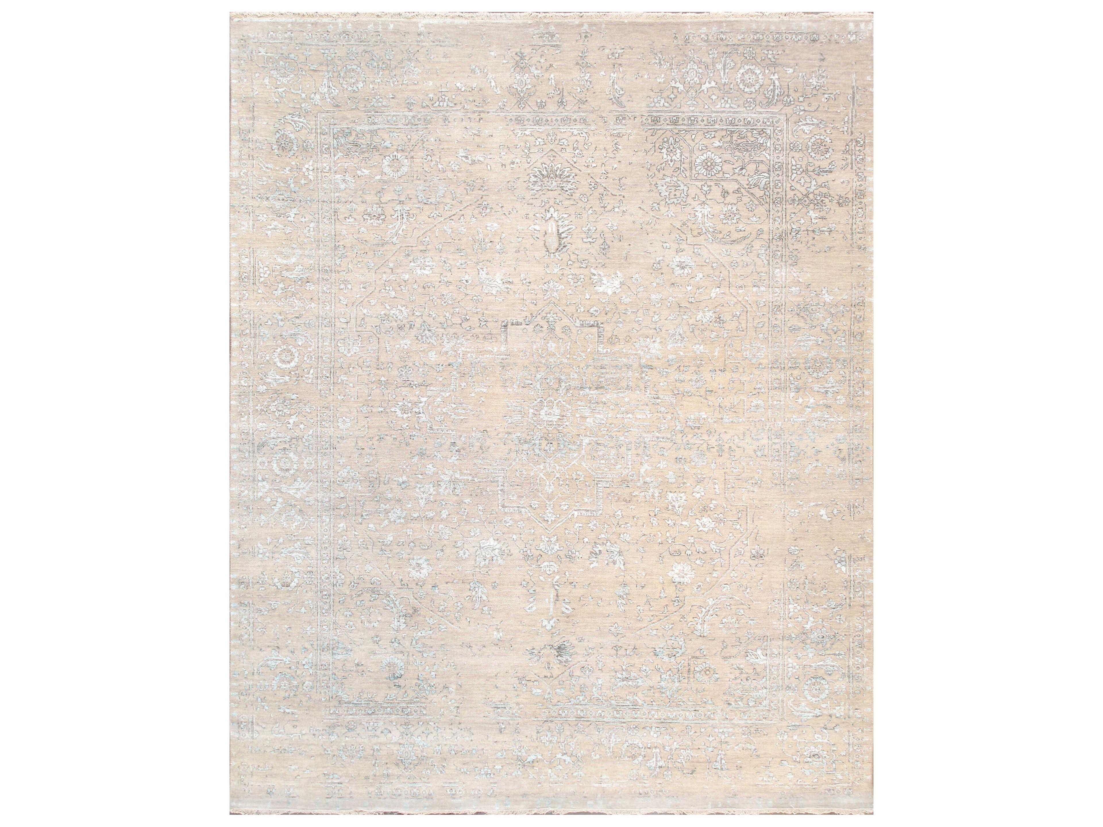 Transitional Bordered Area Rug