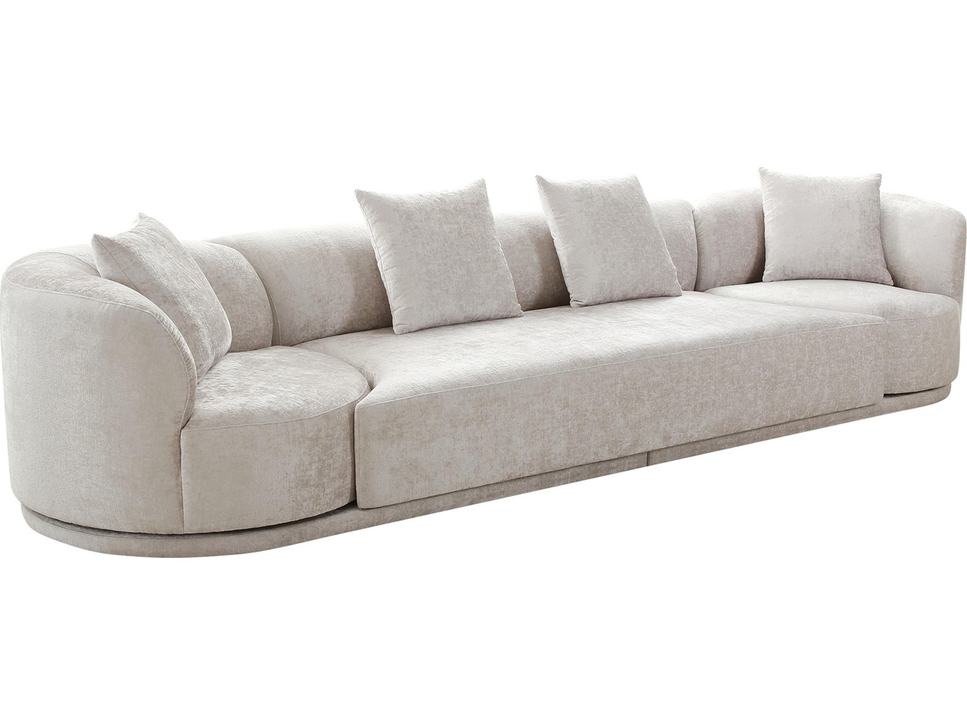 Noho Cielo Beige Upholstered Sofa