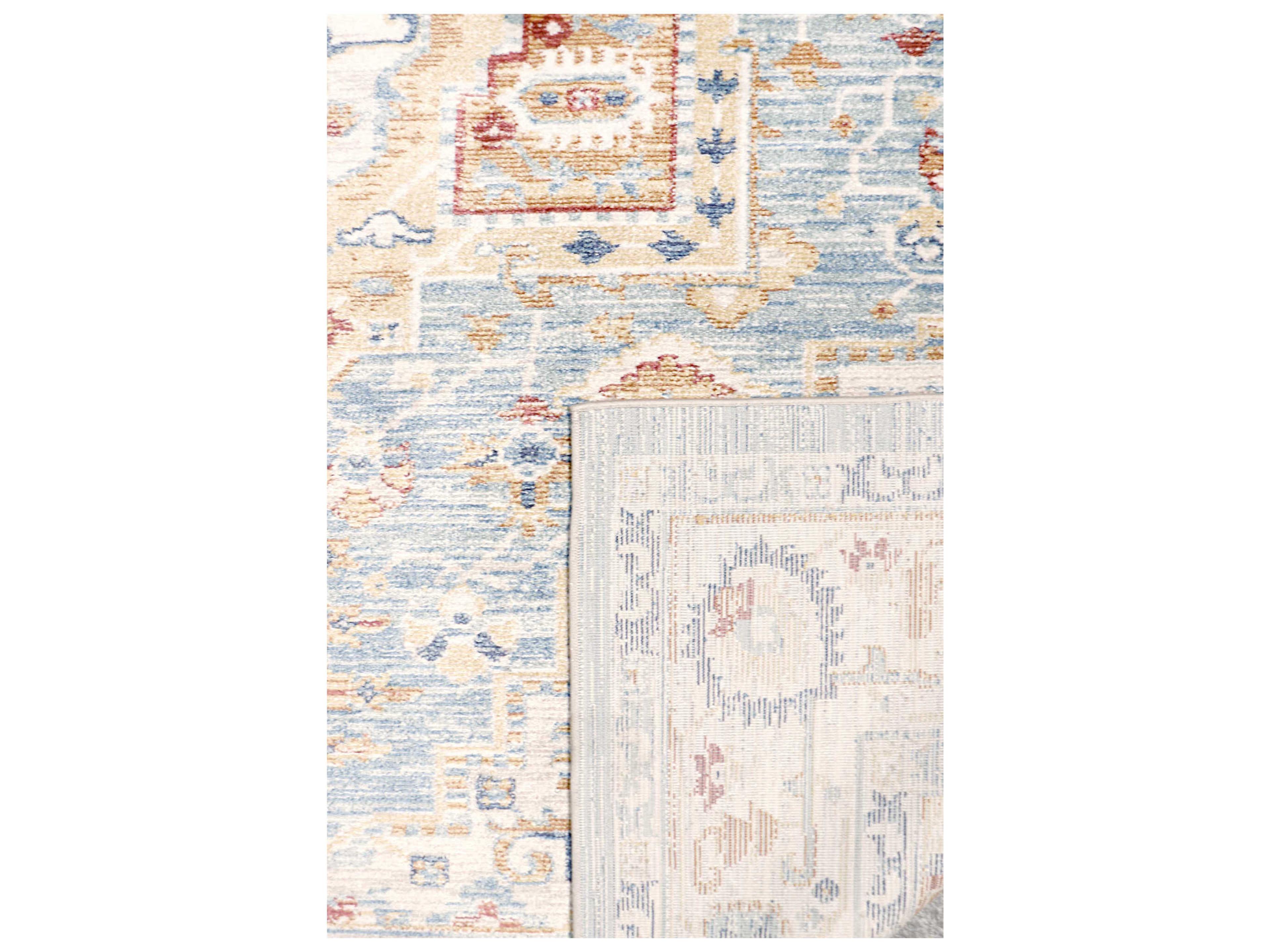 Pasargad Home Heritage Bordered Runner Area Rug