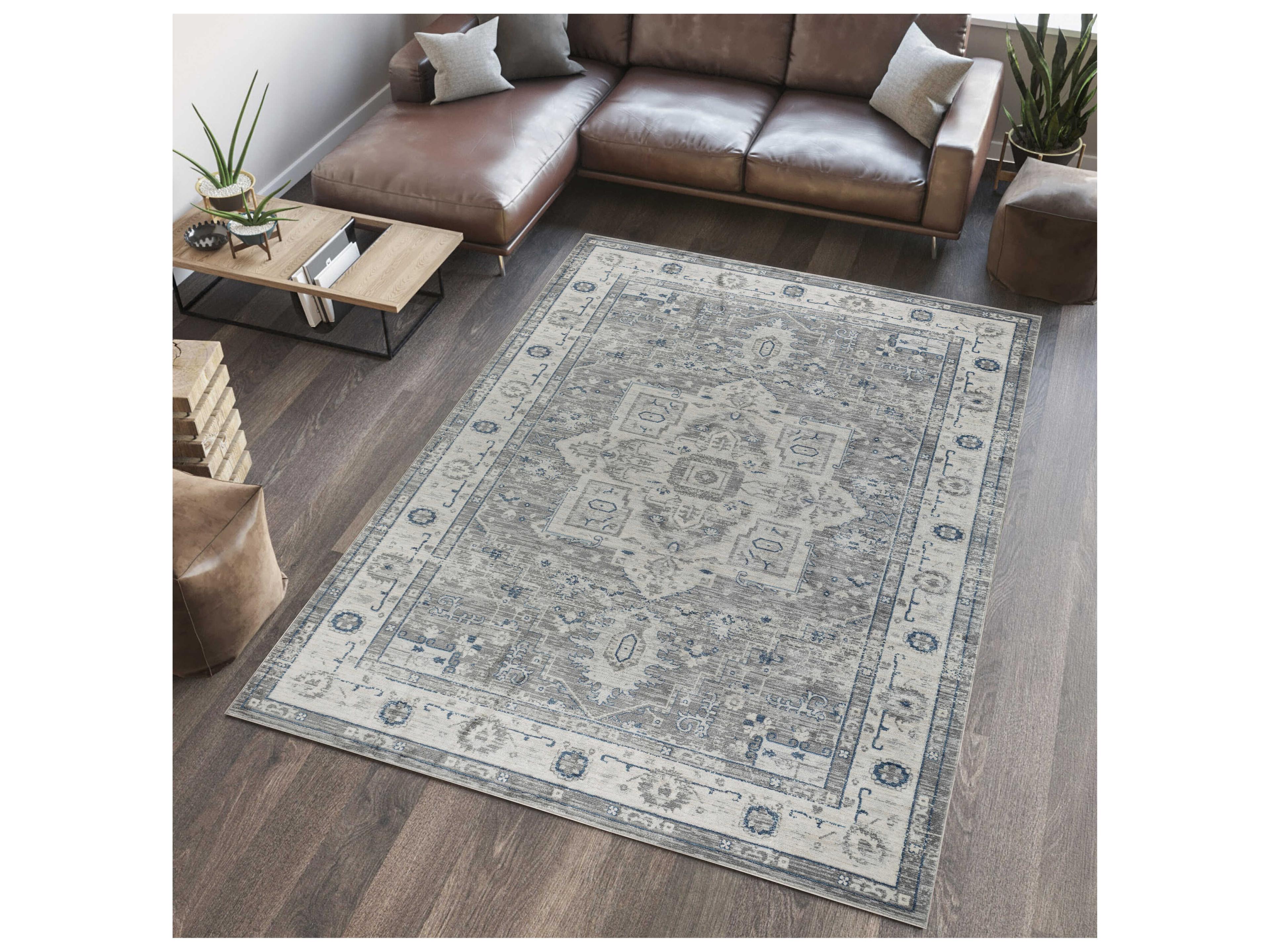 Pasargad Home Heritage Bordered Area Rug