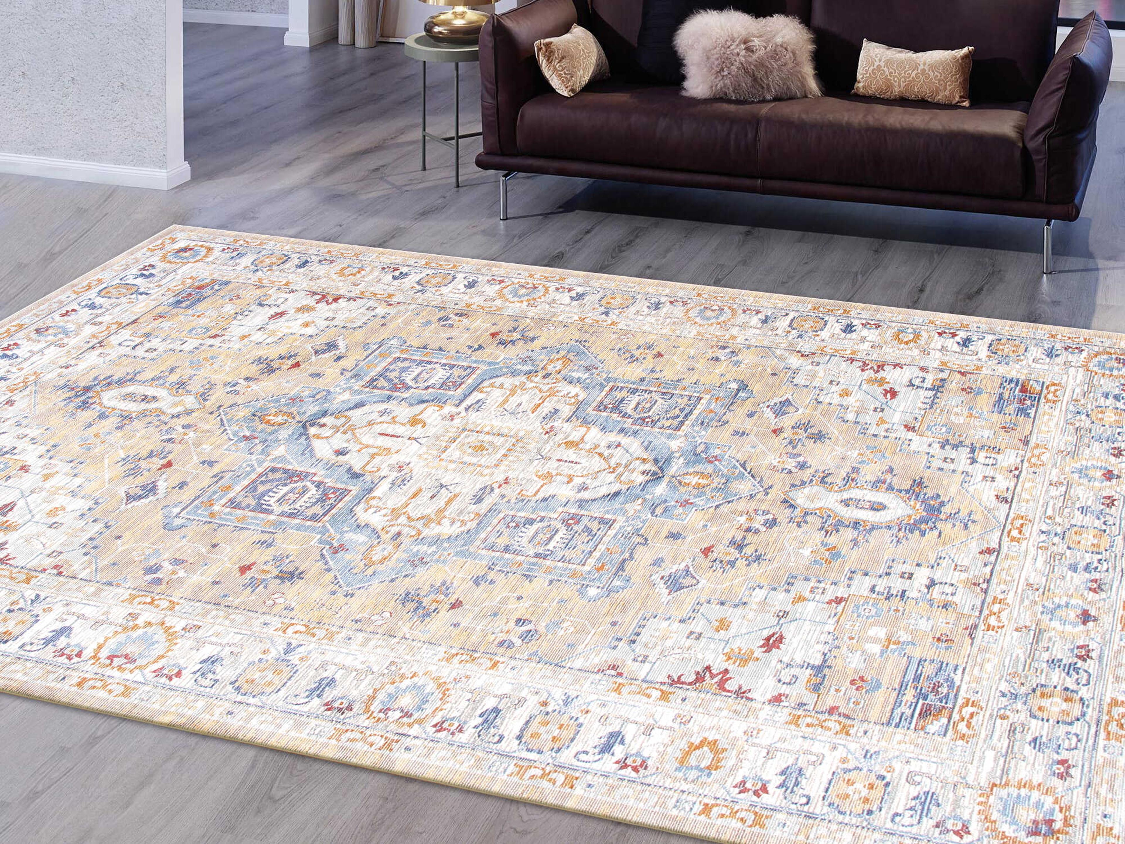 Pasargad Home Heritage Bordered Area Rug