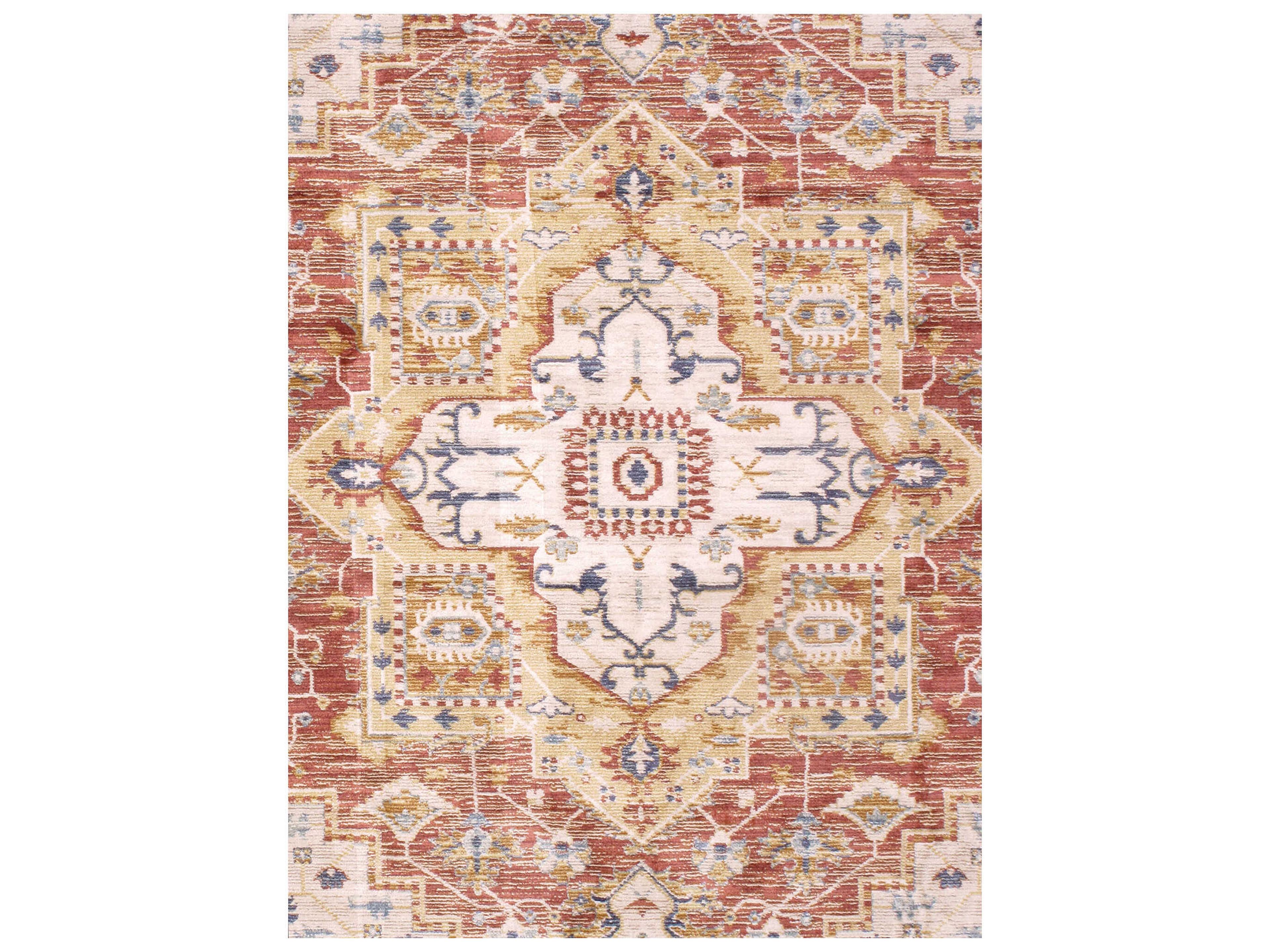 Pasargad Home Heritage Bordered Area Rug