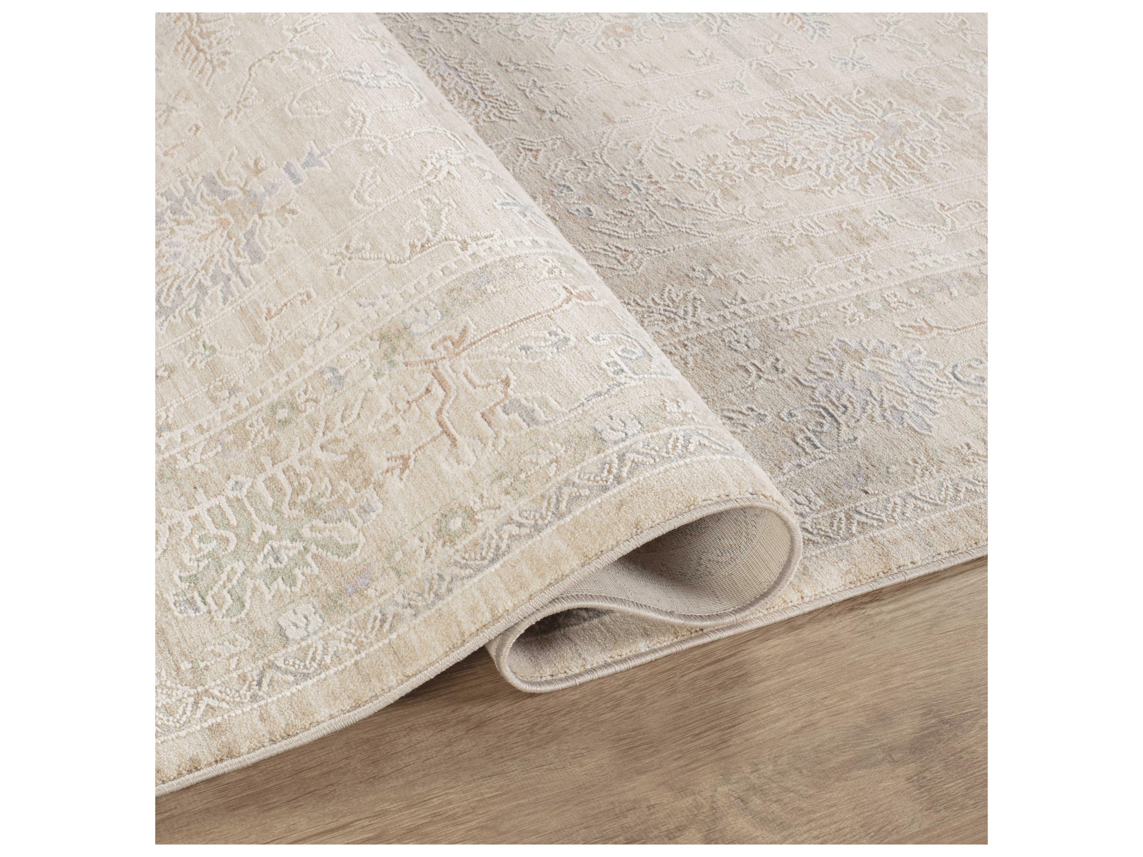 Pasargad Home Mona Amber Bordered Area Rug