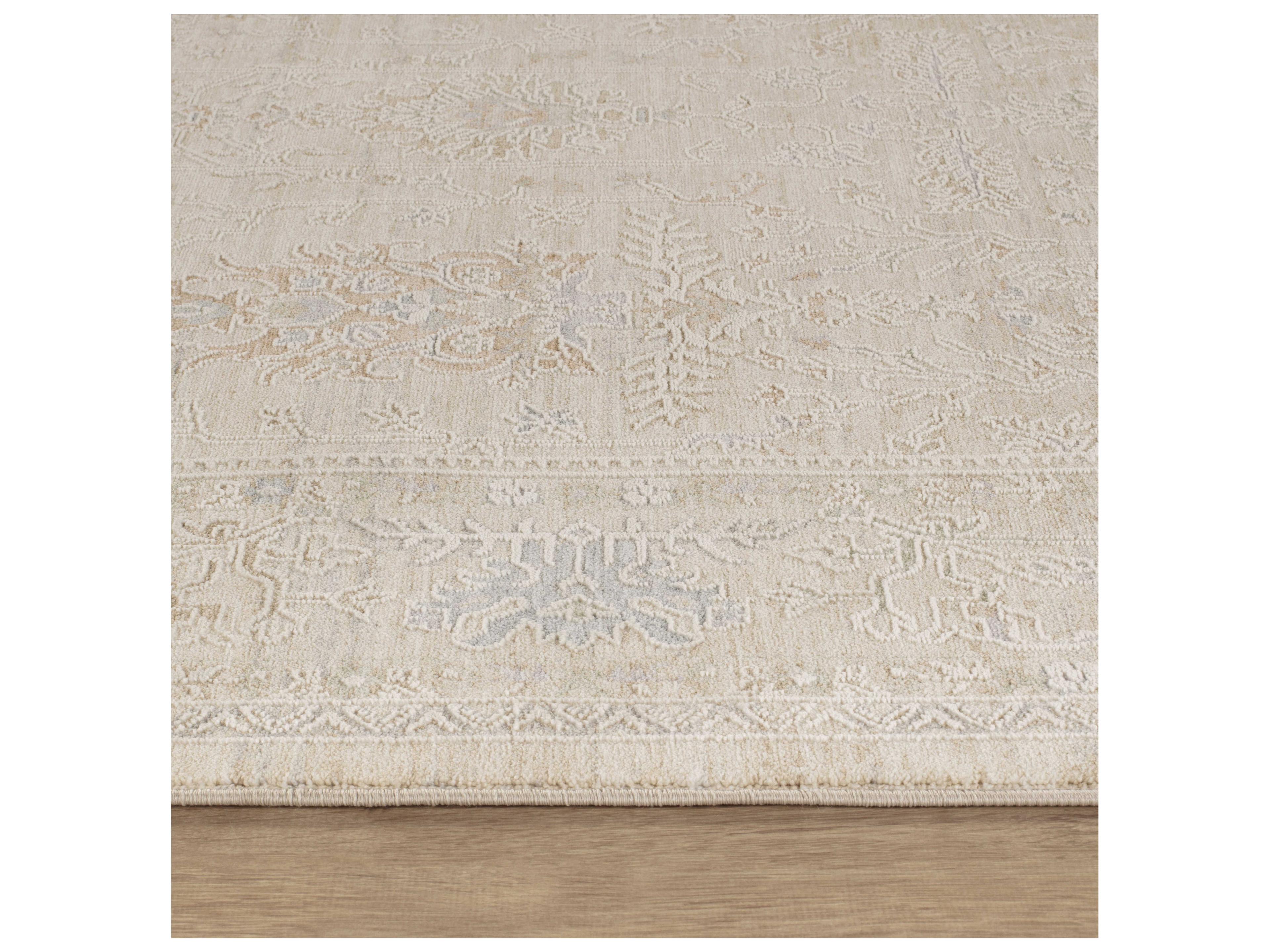 Pasargad Home Mona Amber Bordered Area Rug