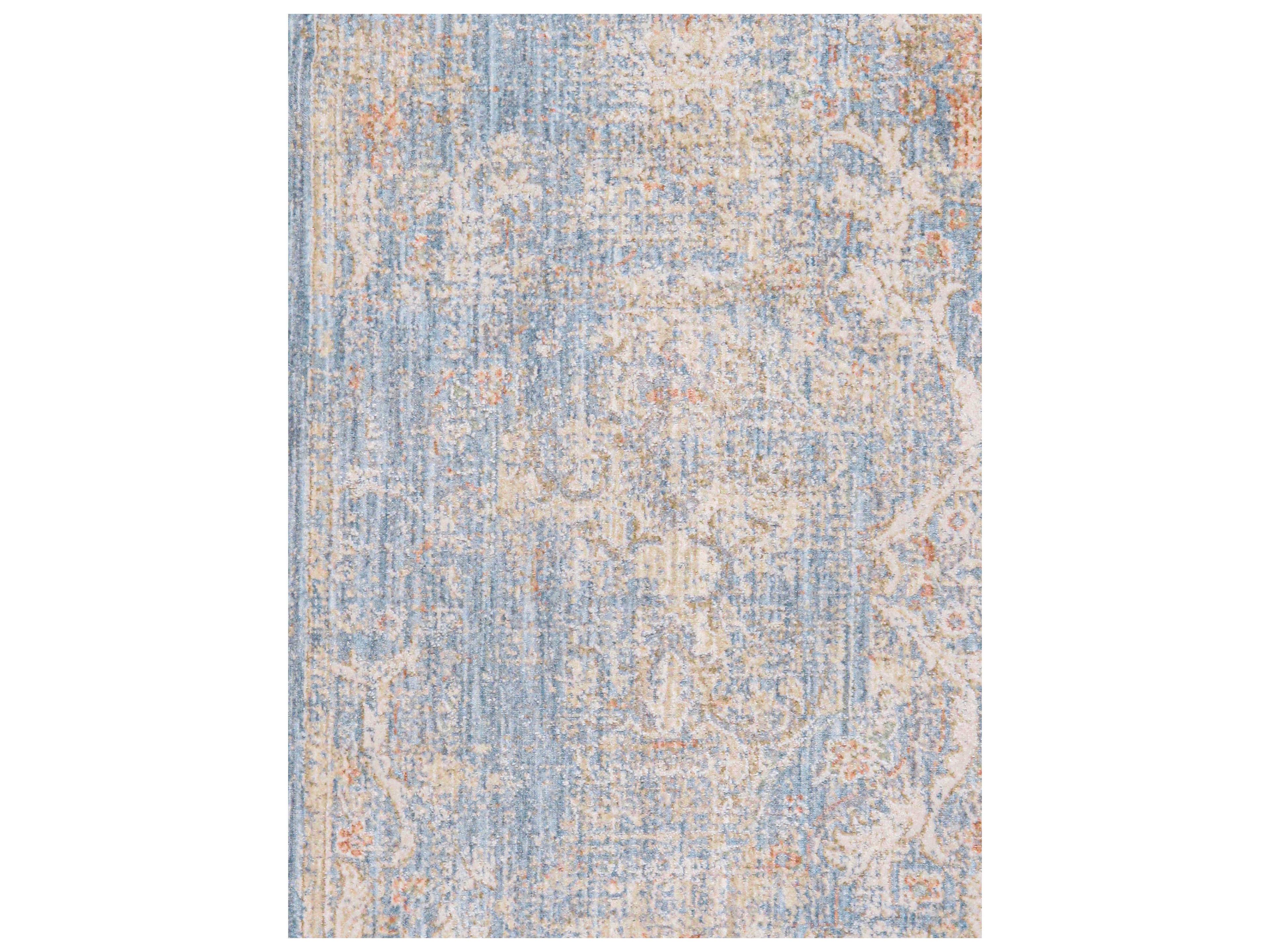 Pasargad Home Mona Amboise Bordered Runner Area Rug
