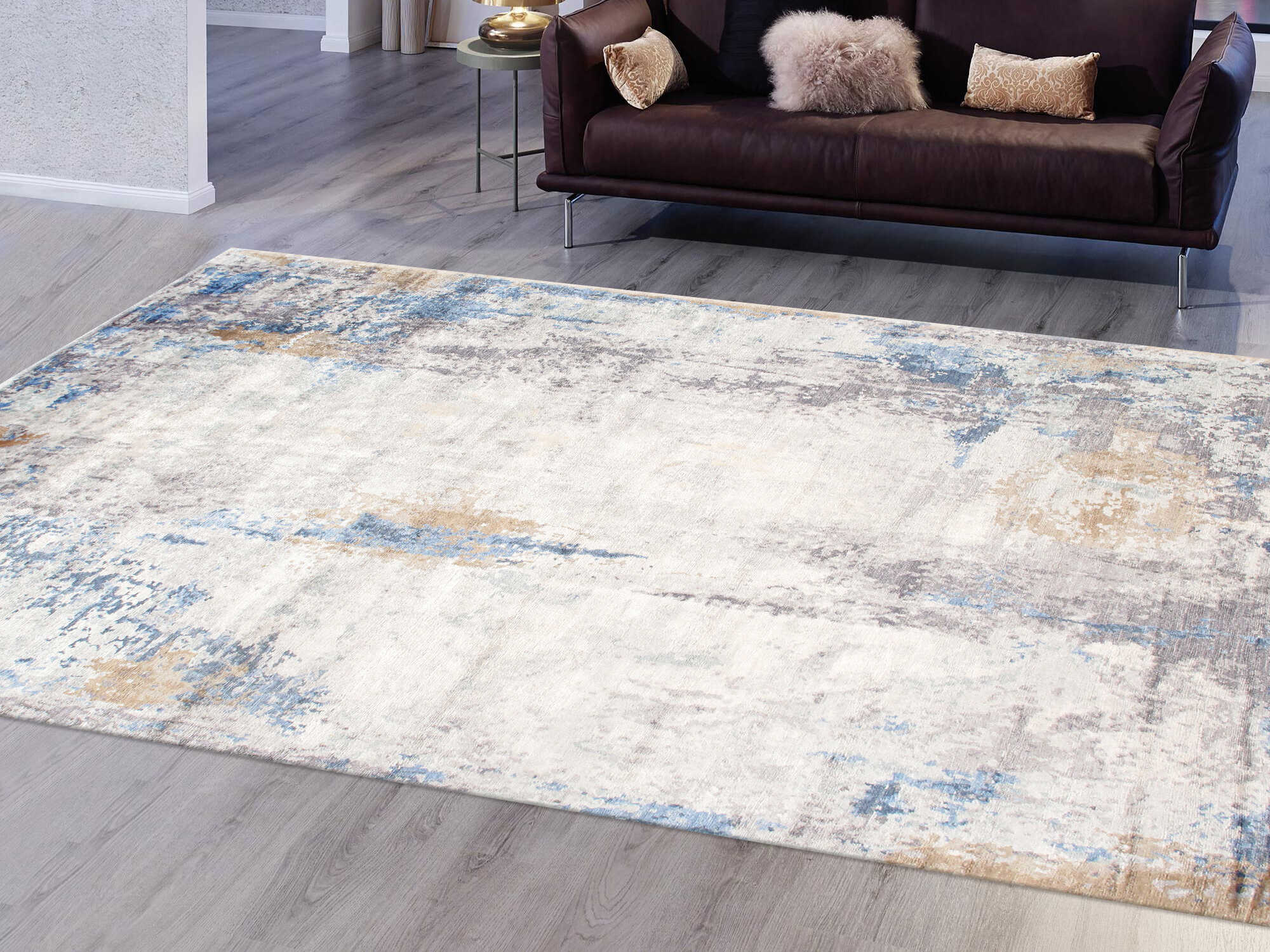 Pasargad Home Modern Abstract Area Rug