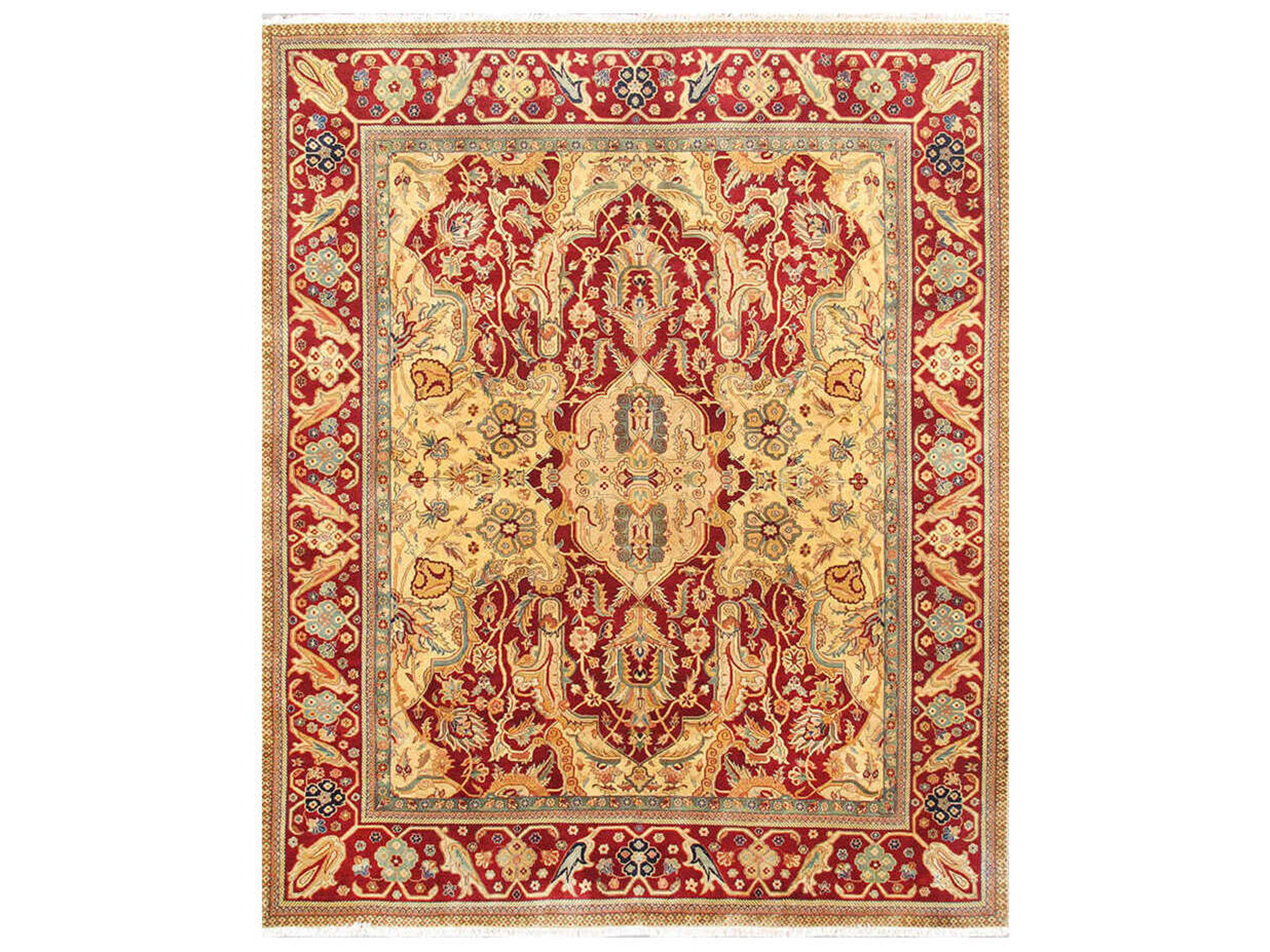Agra Bordered Area Rug