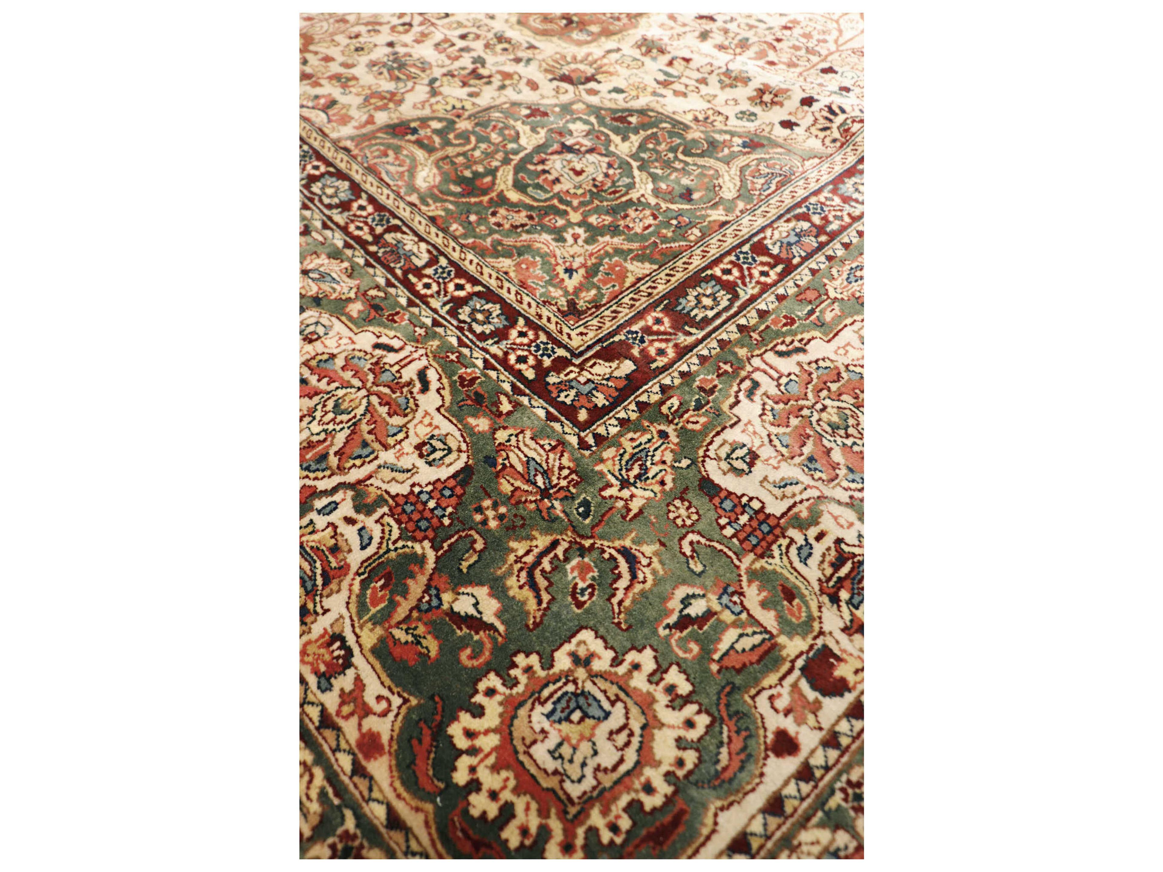 Pasargad Home Agra Bordered Area Rug