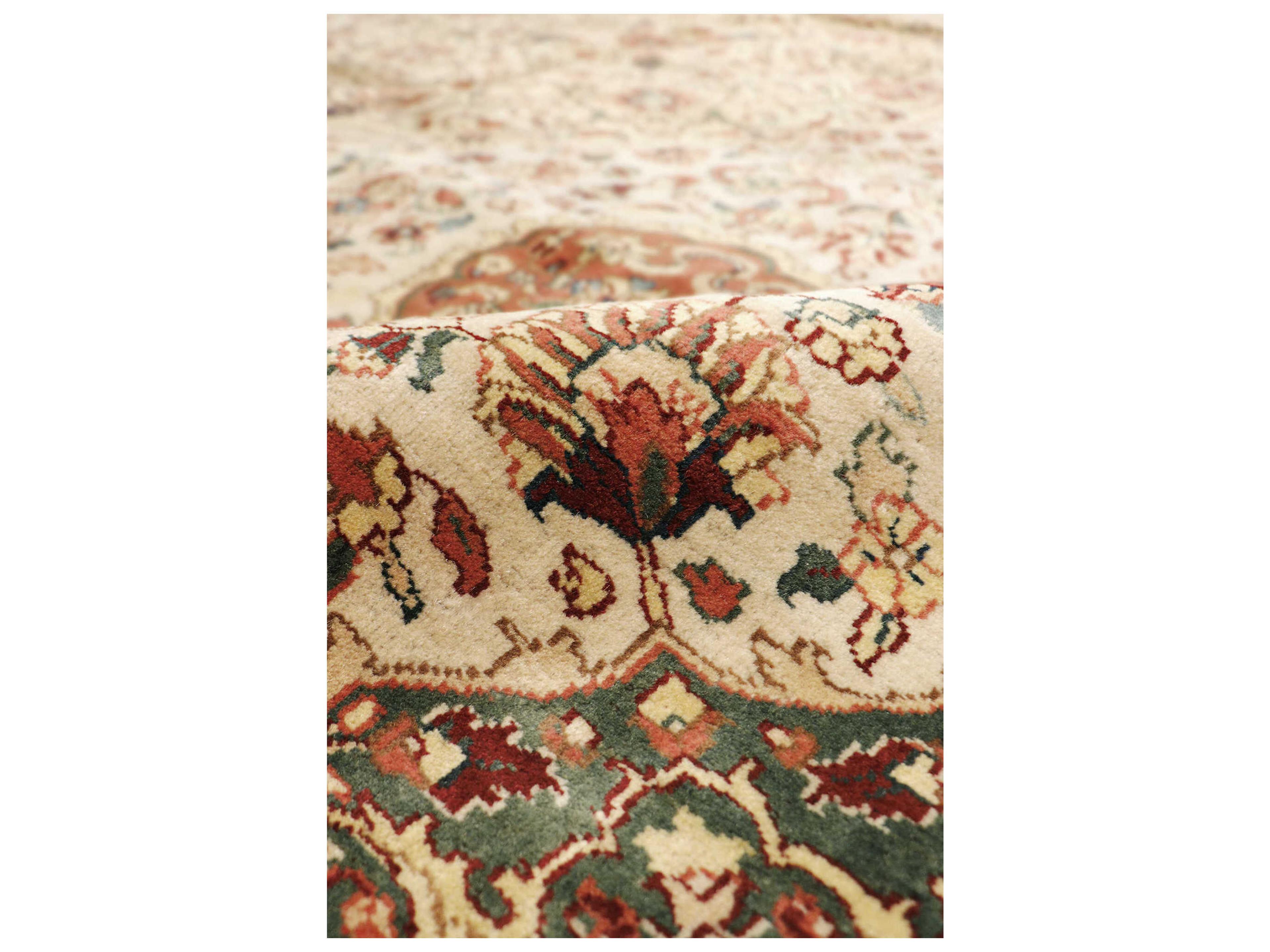 Pasargad Home Agra Bordered Area Rug
