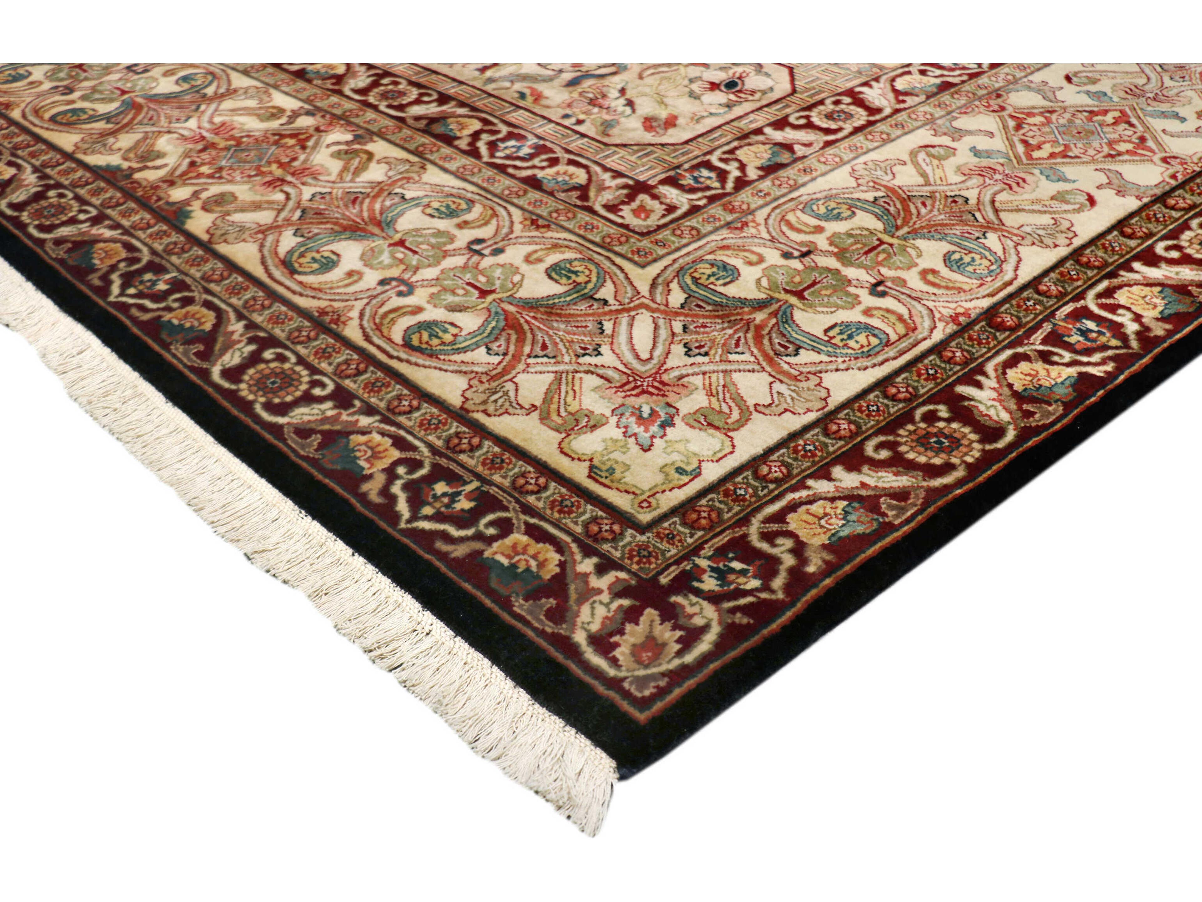 Pasargad Home Agra Bordered Area Rug