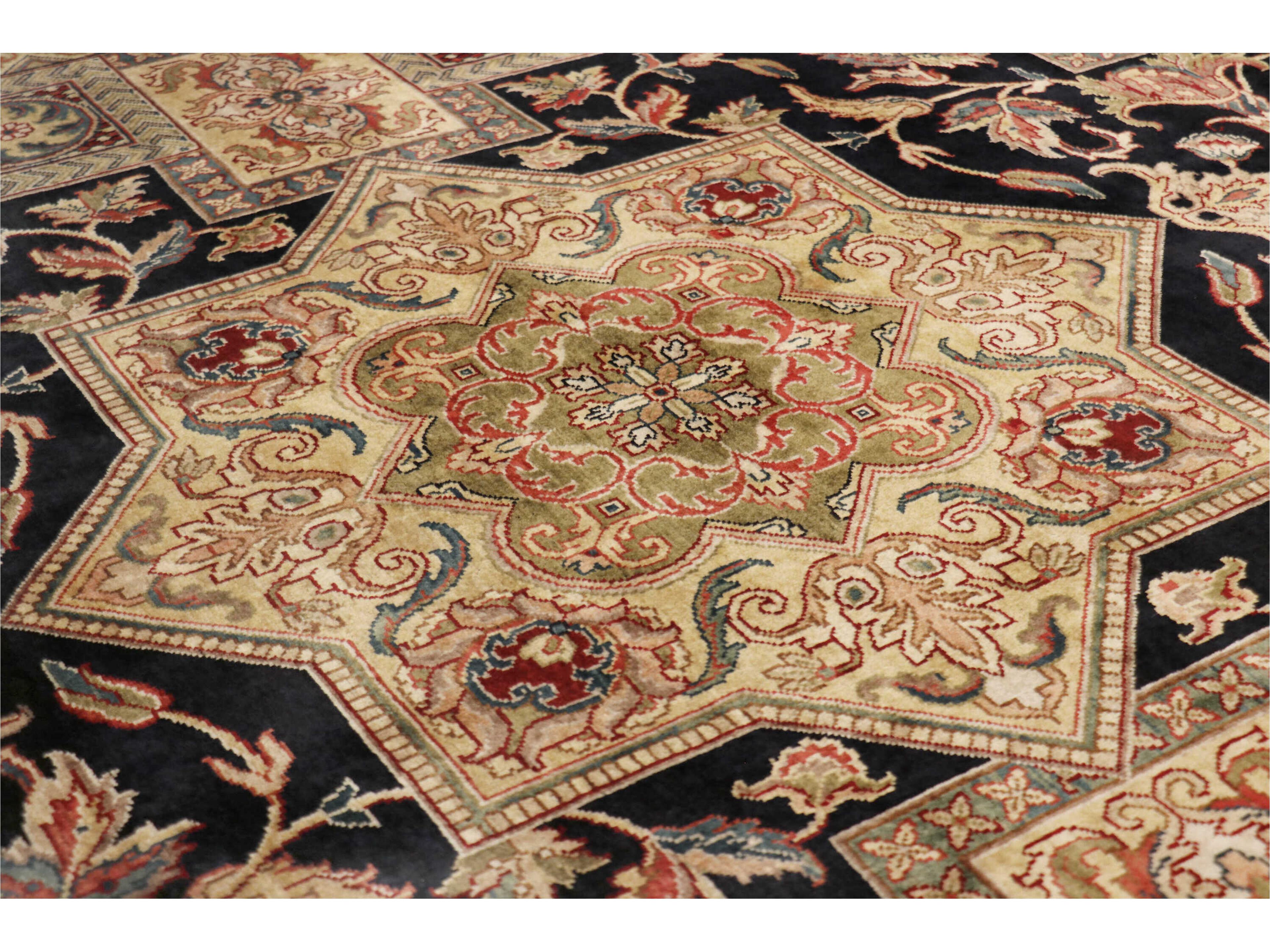 Pasargad Home Agra Bordered Area Rug