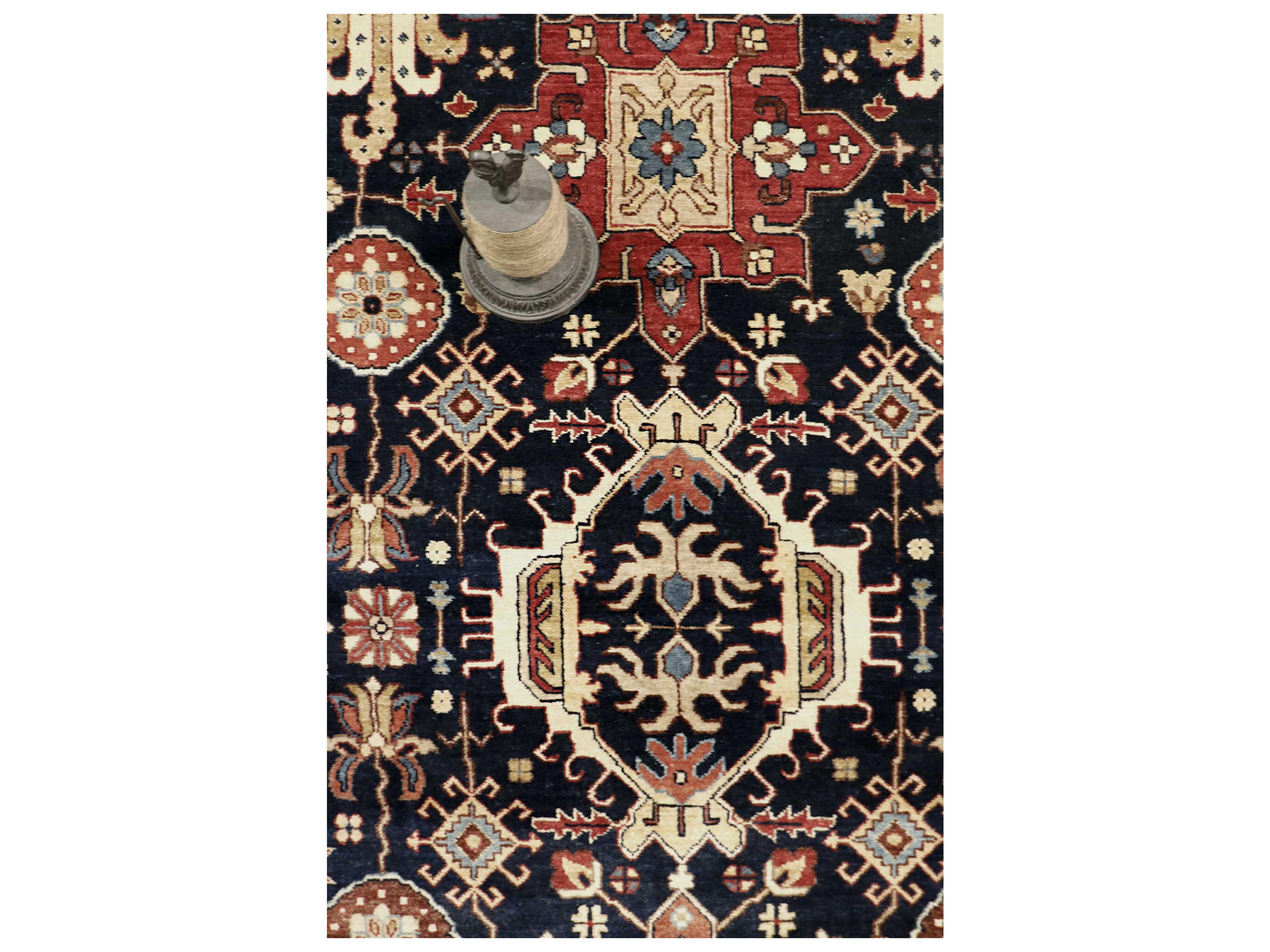 Pasargad Home Azerbaijan Bordered Area Rug