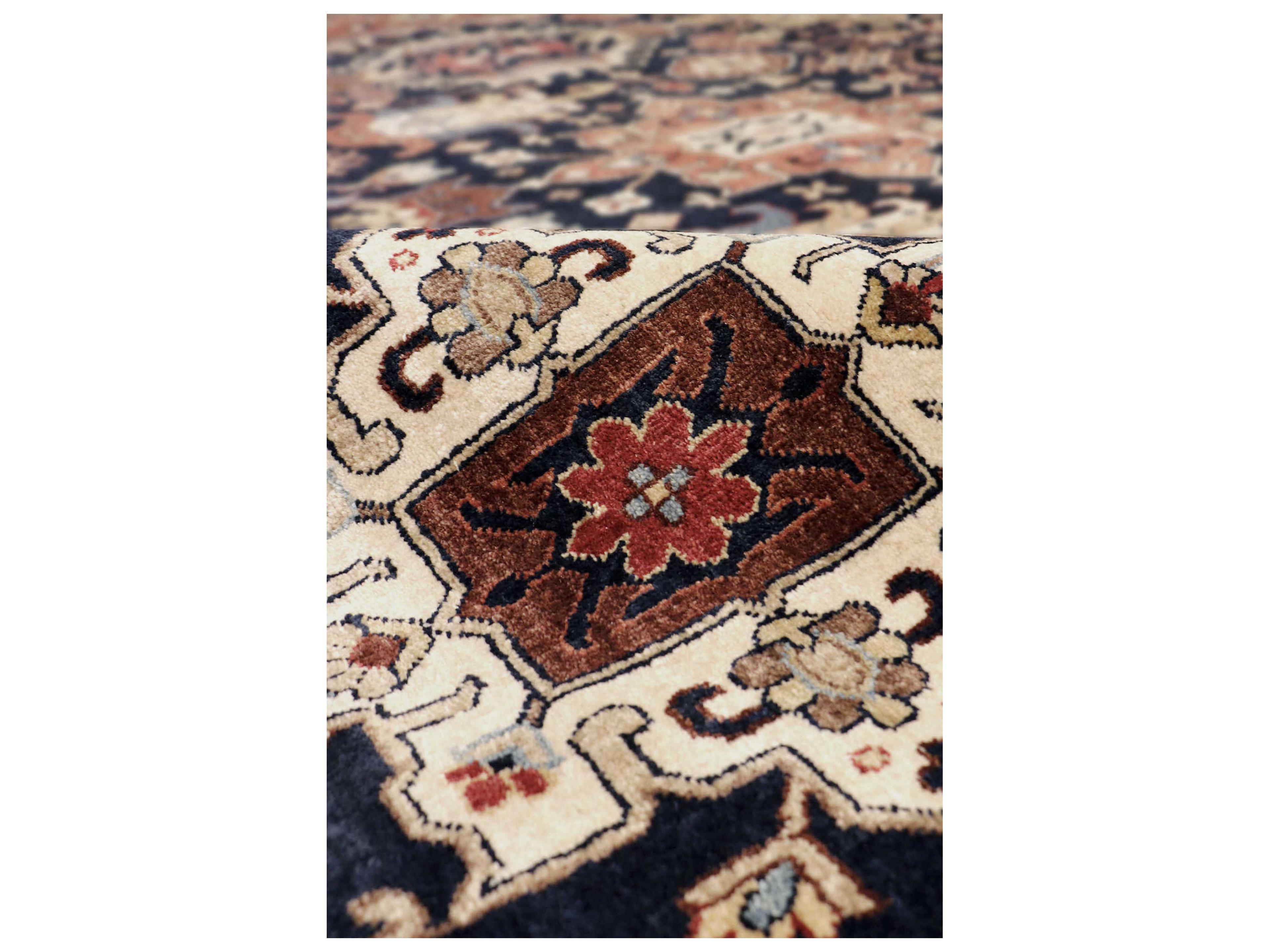 Pasargad Home Azerbaijan Bordered Area Rug