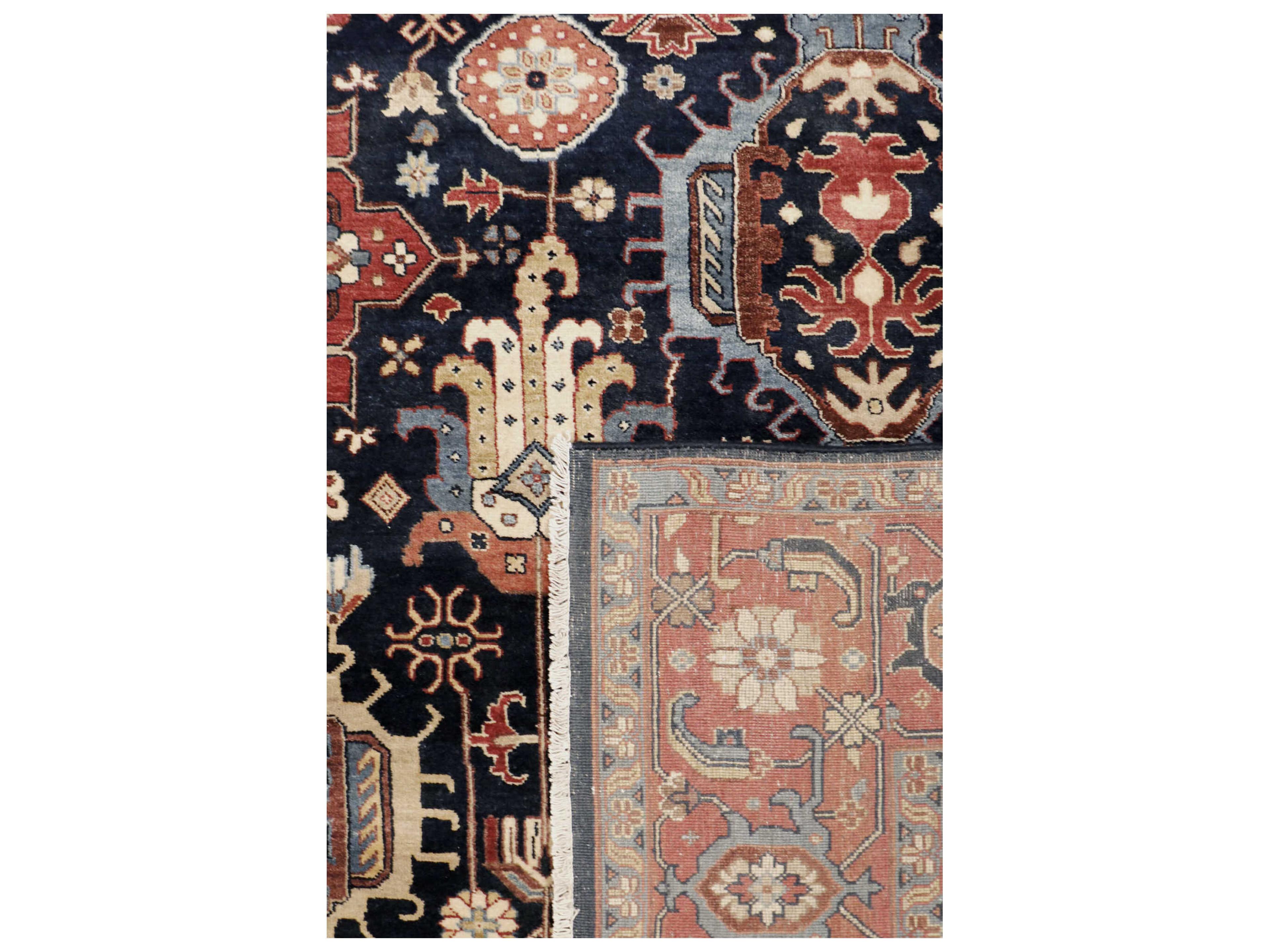 Pasargad Home Azerbaijan Bordered Area Rug