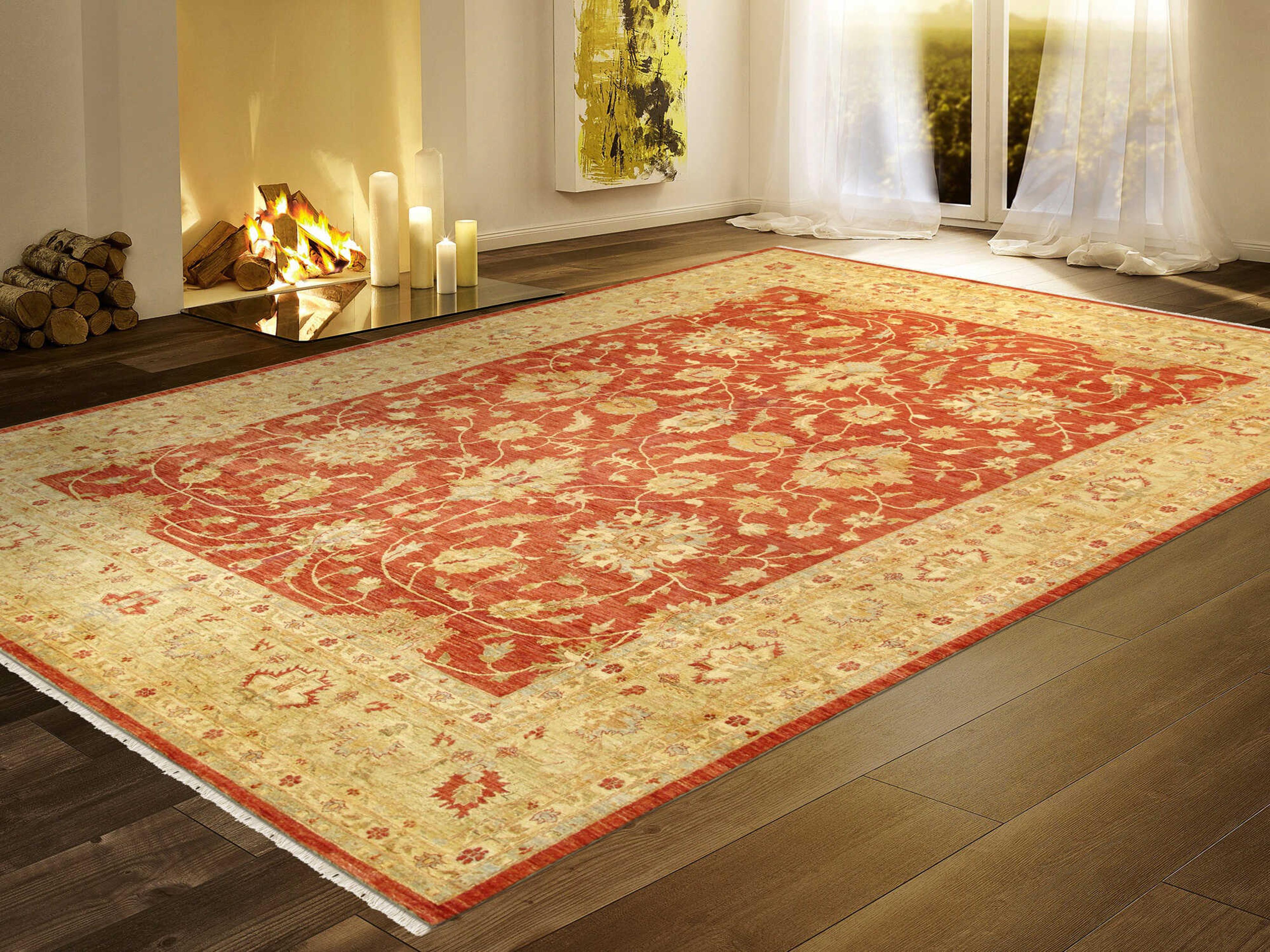Pasargad Home Denver Bordered Area Rug