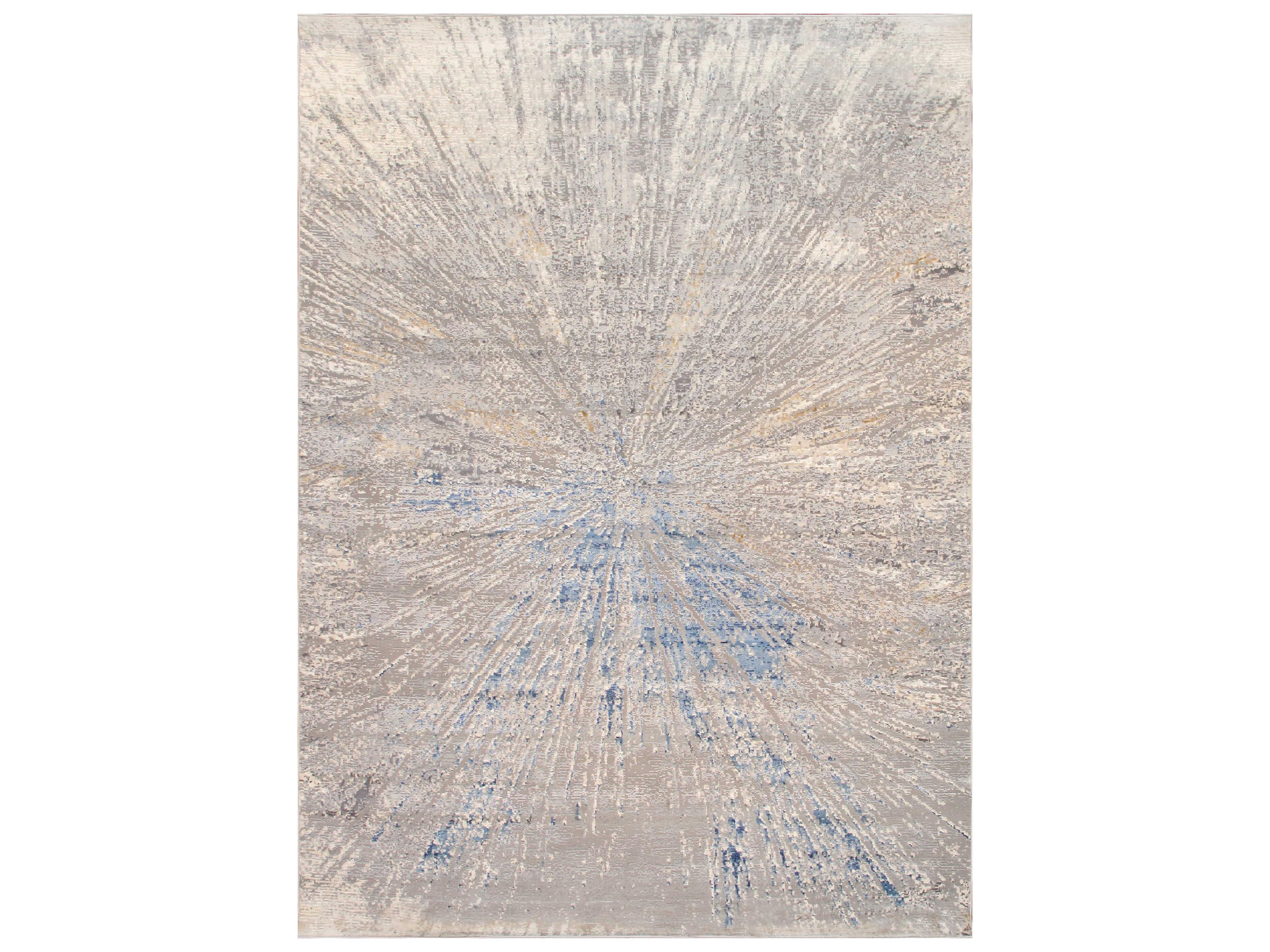 Efes Starburst Abstract Area Rug