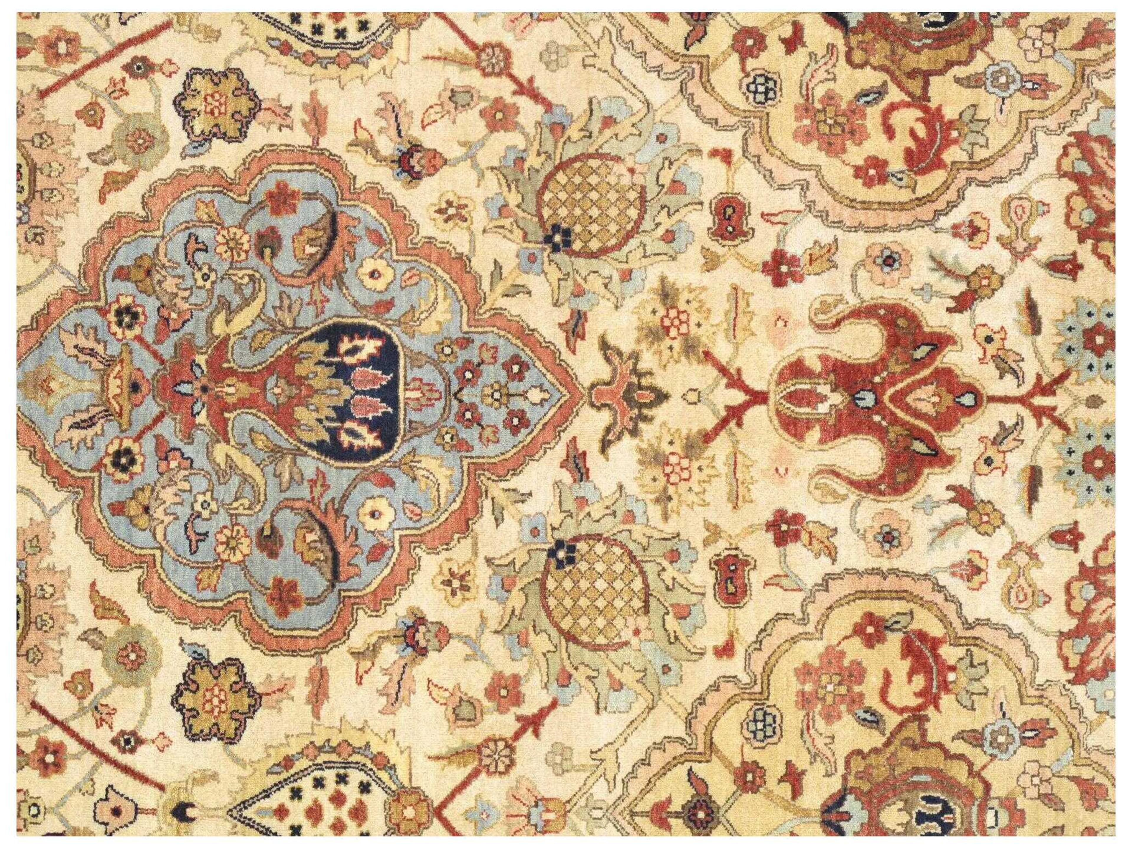 Pasargad Home Azerbaijan Bordered Area Rug