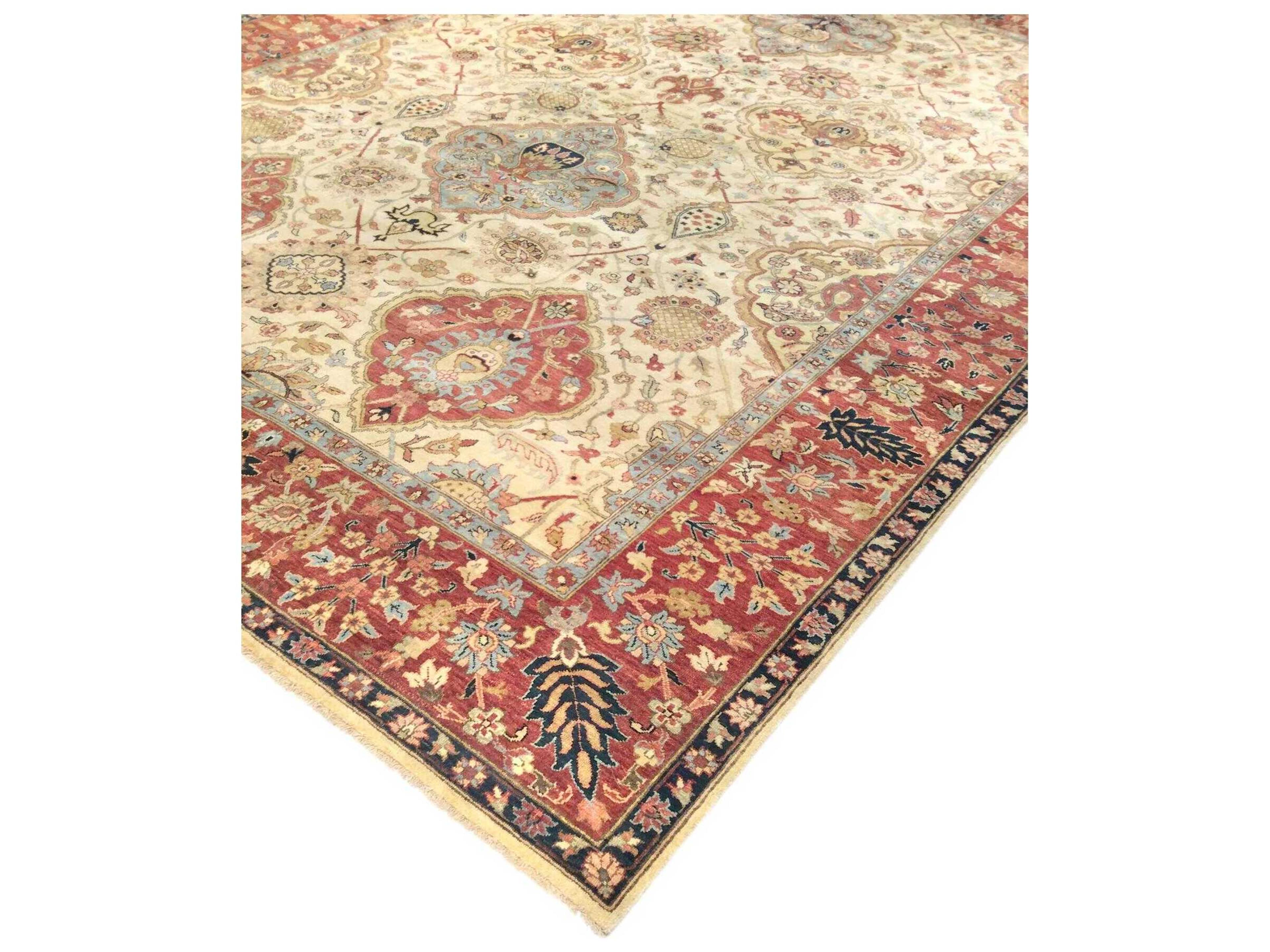 Pasargad Home Azerbaijan Bordered Area Rug