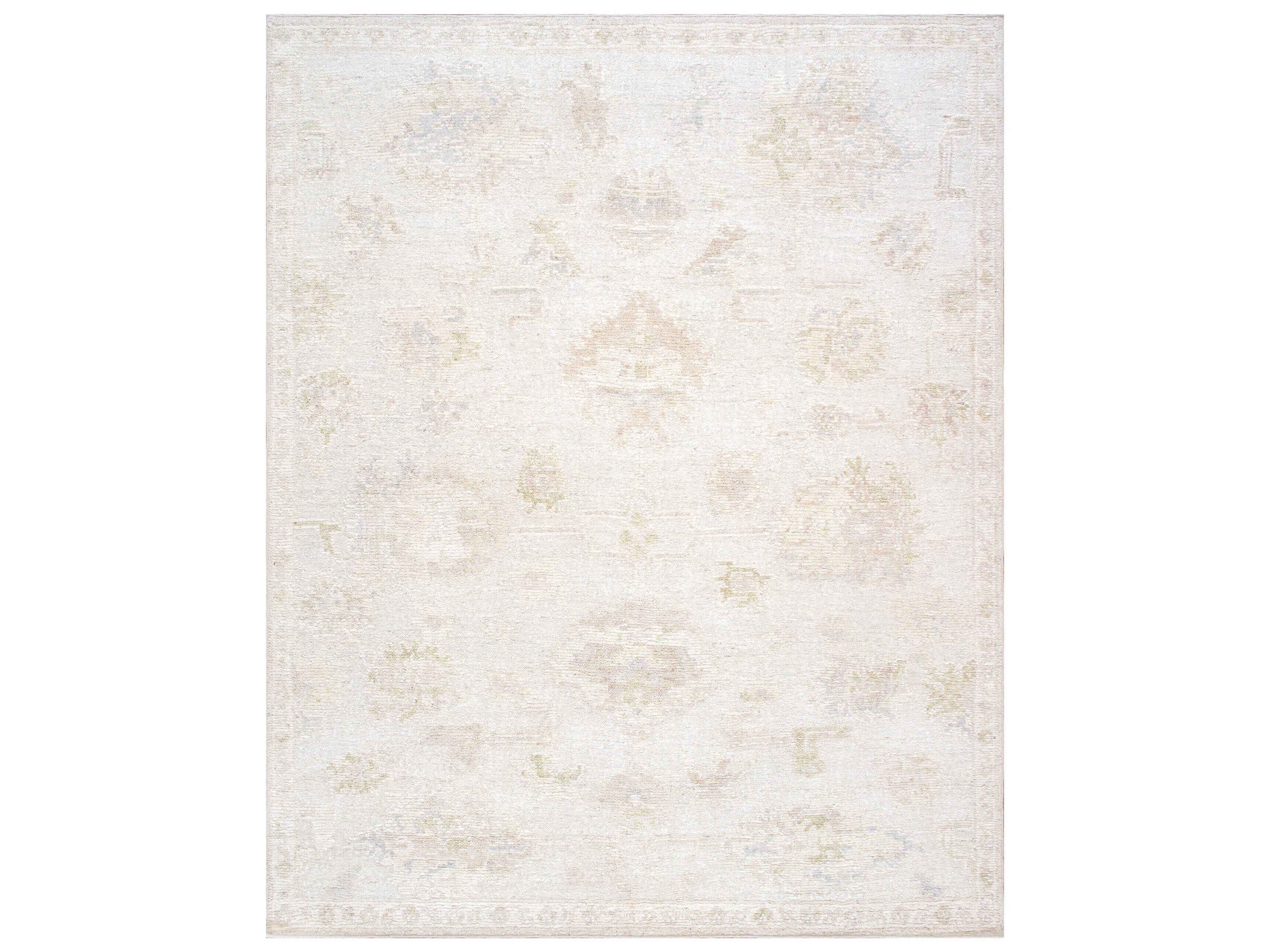 Oushak Floral Area Rug