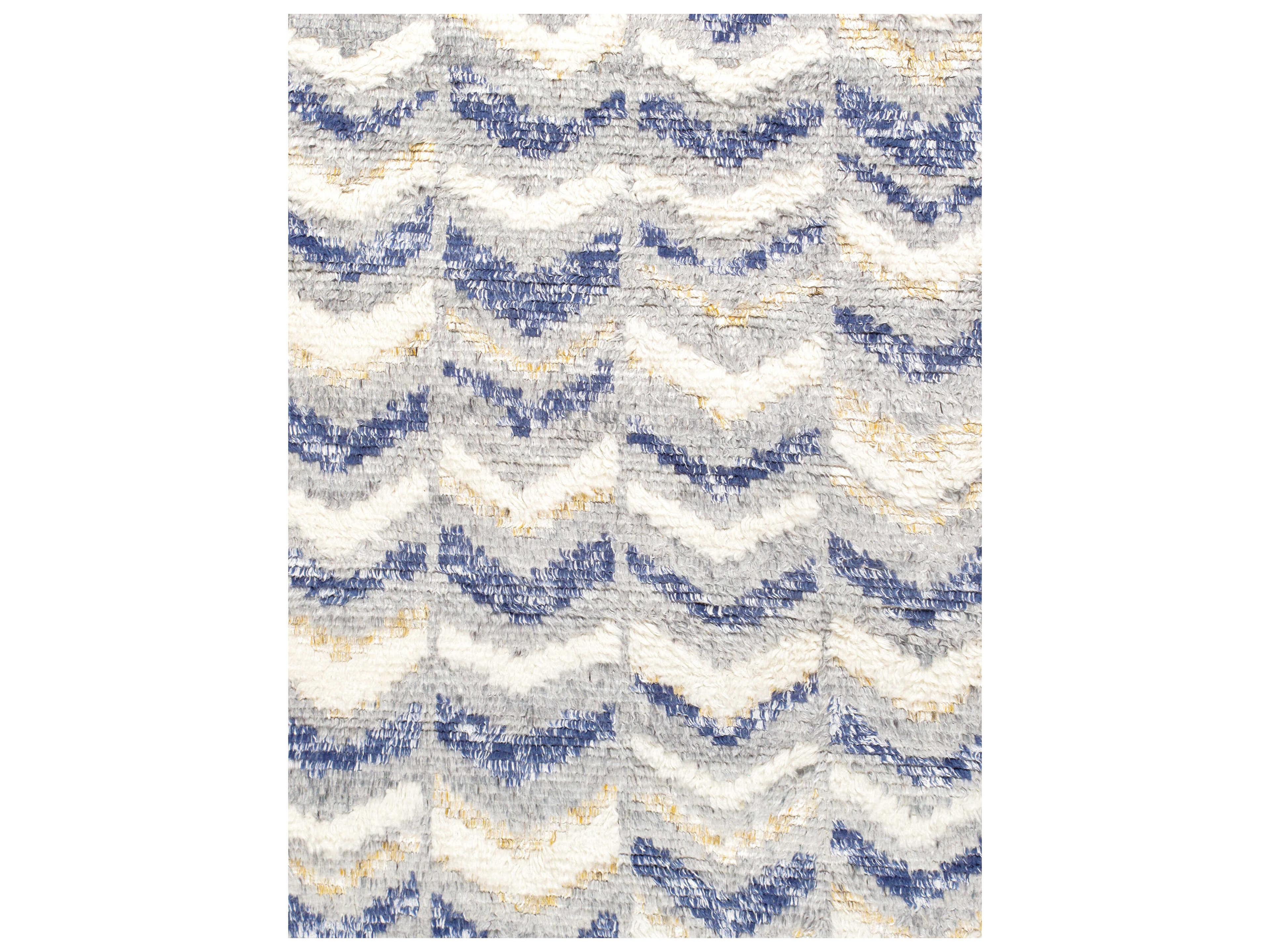 Pasargad Home Casablanca Moroccan Chevron Area Rug