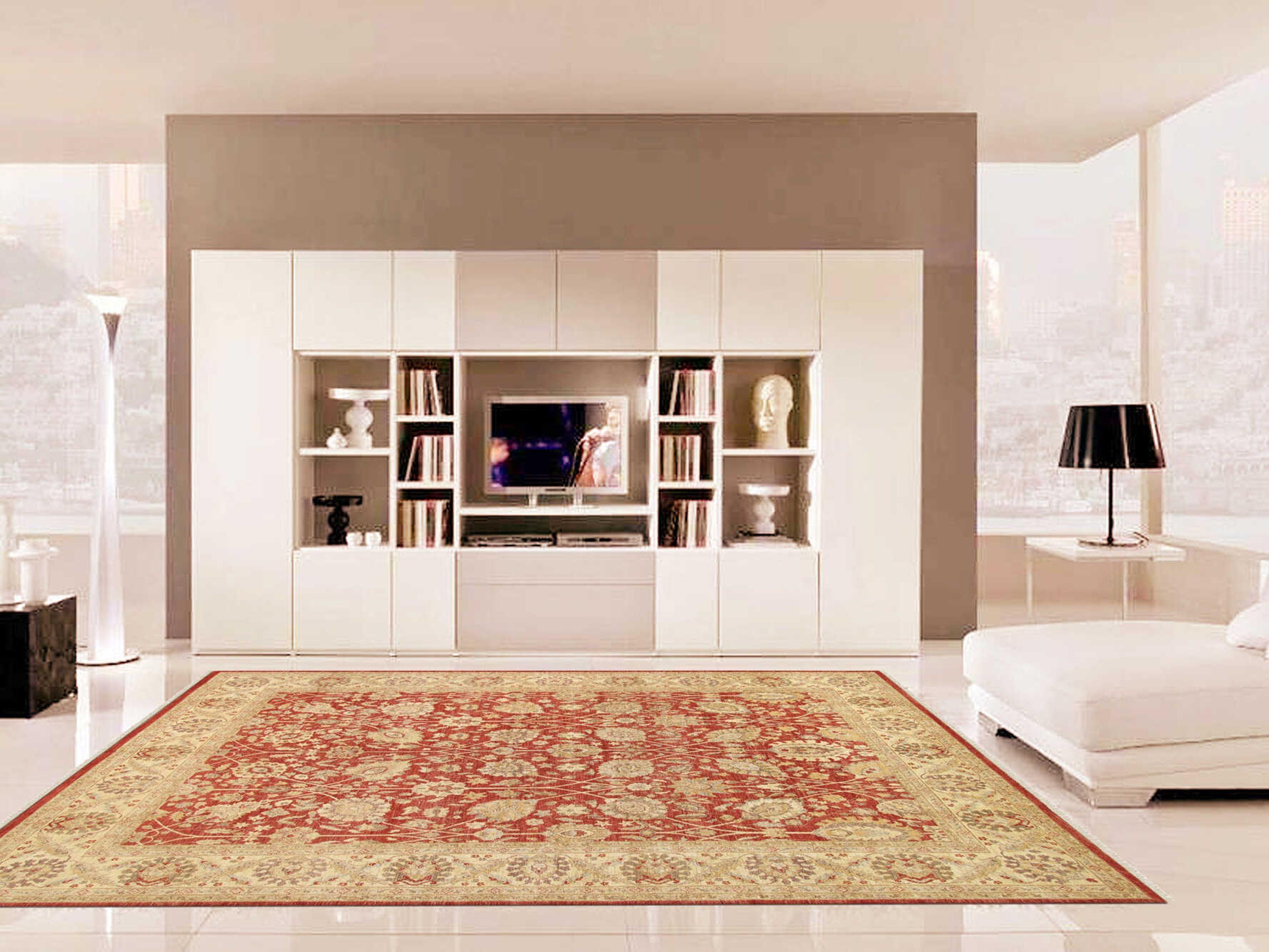 Pasargad Home Denver Bordered Area Rug