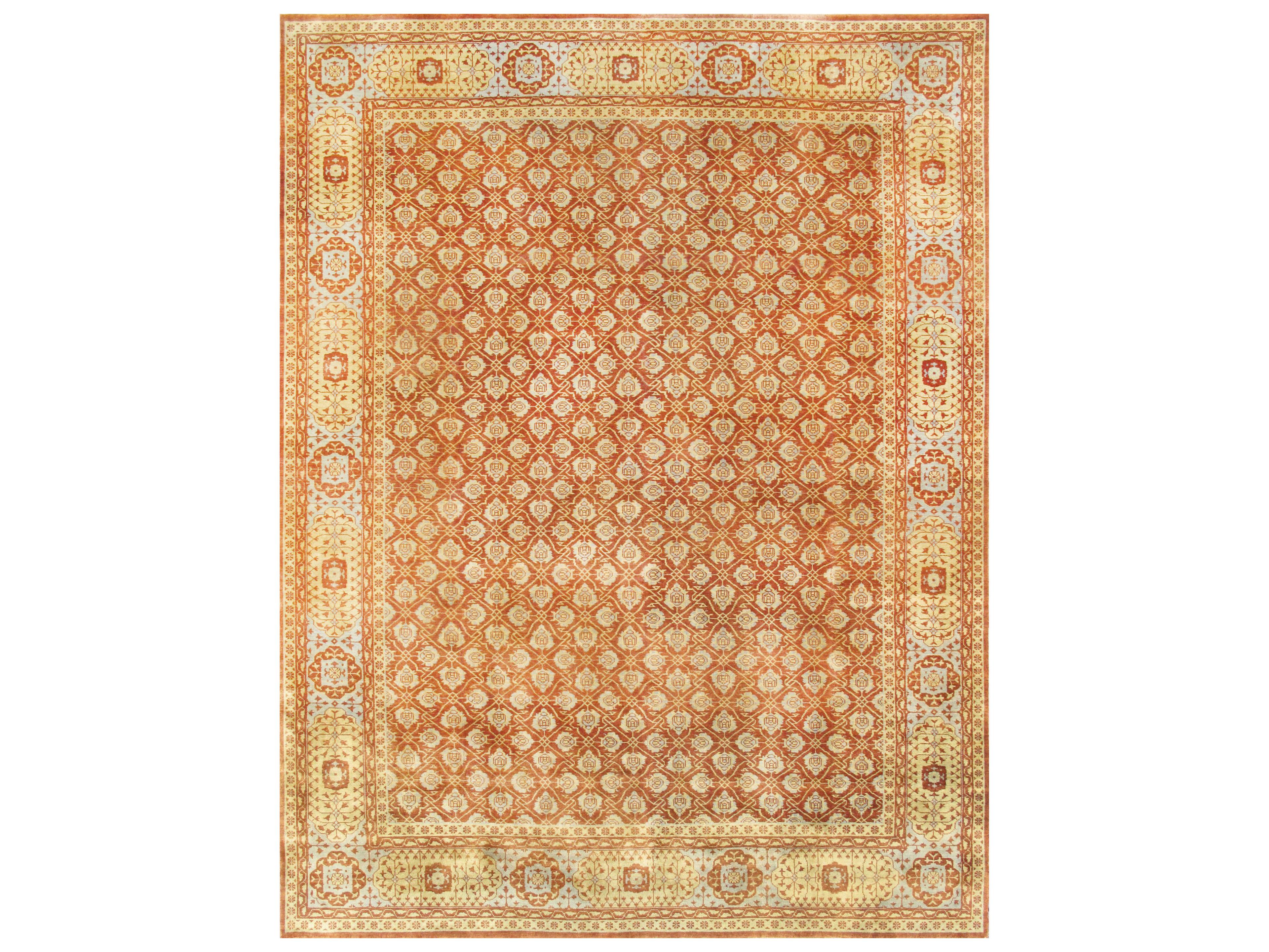 Mamluk Bordered Area Rug