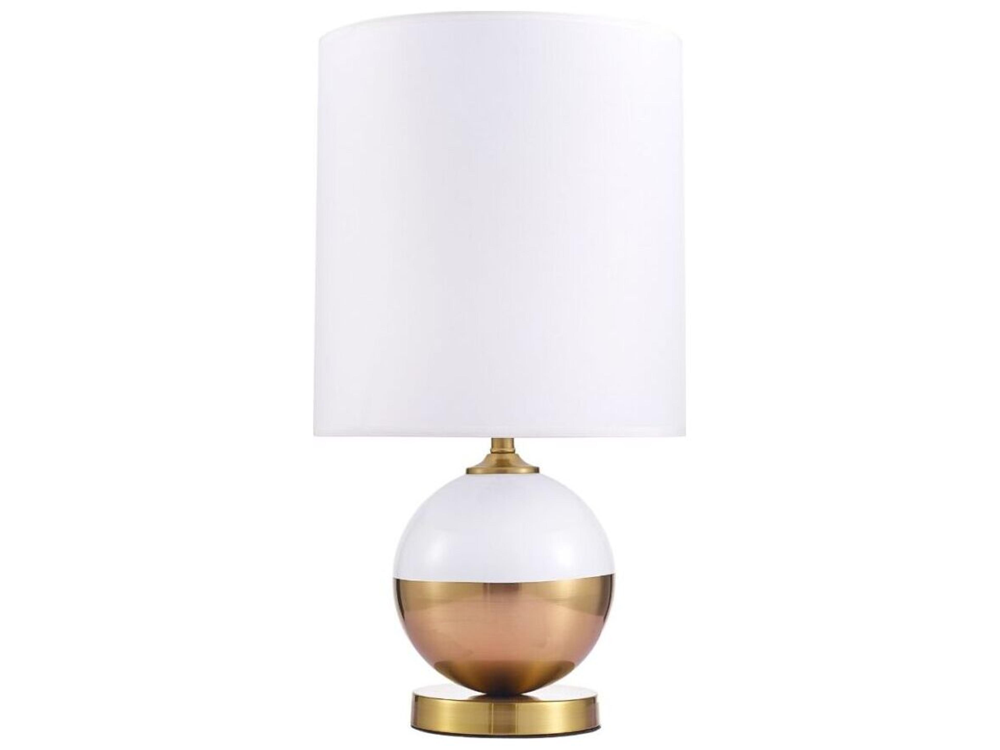 Regal Senato Ivory Gold Table Lamp