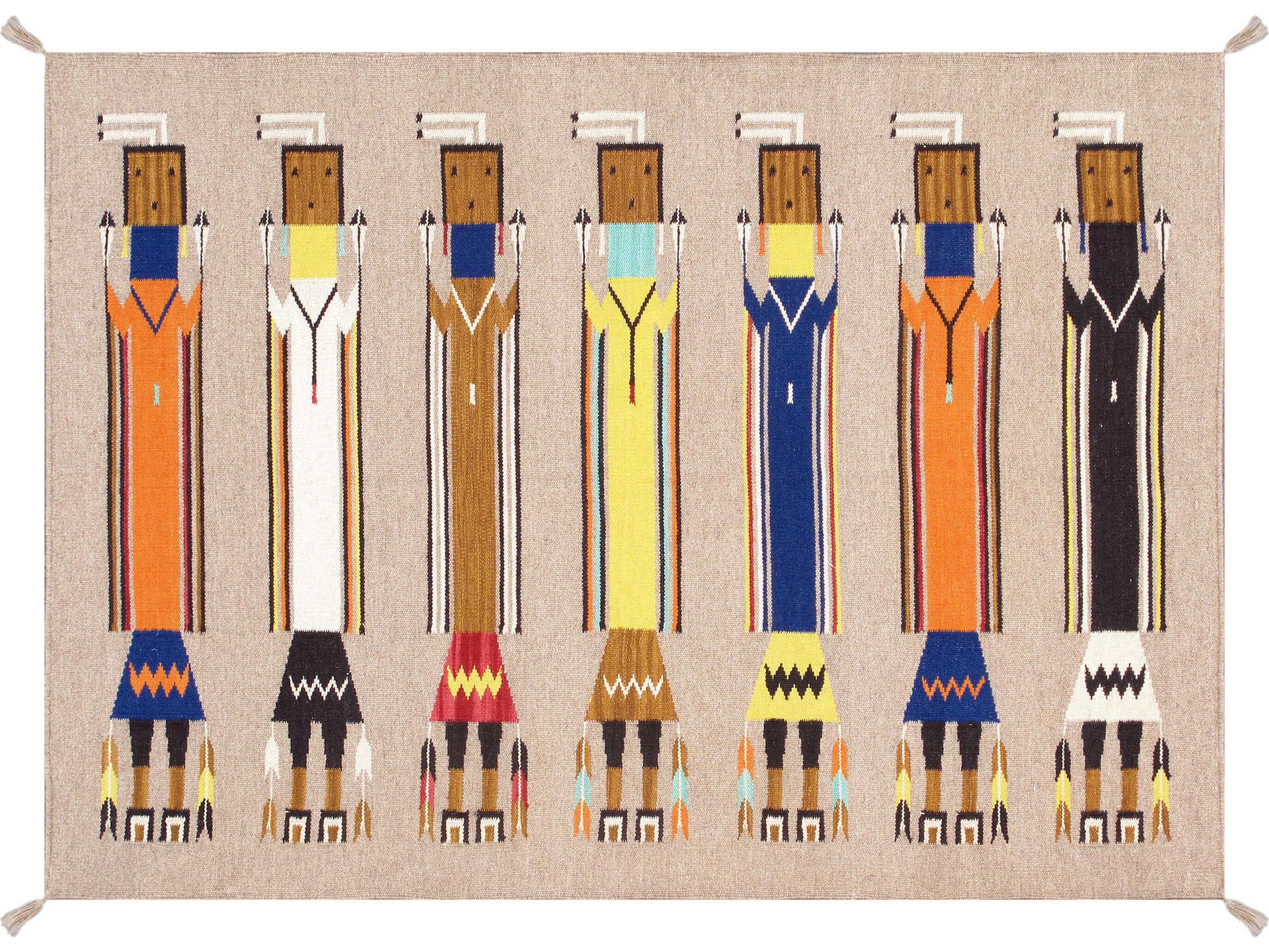 Tuscany Flatweave Southwestern Area Rug