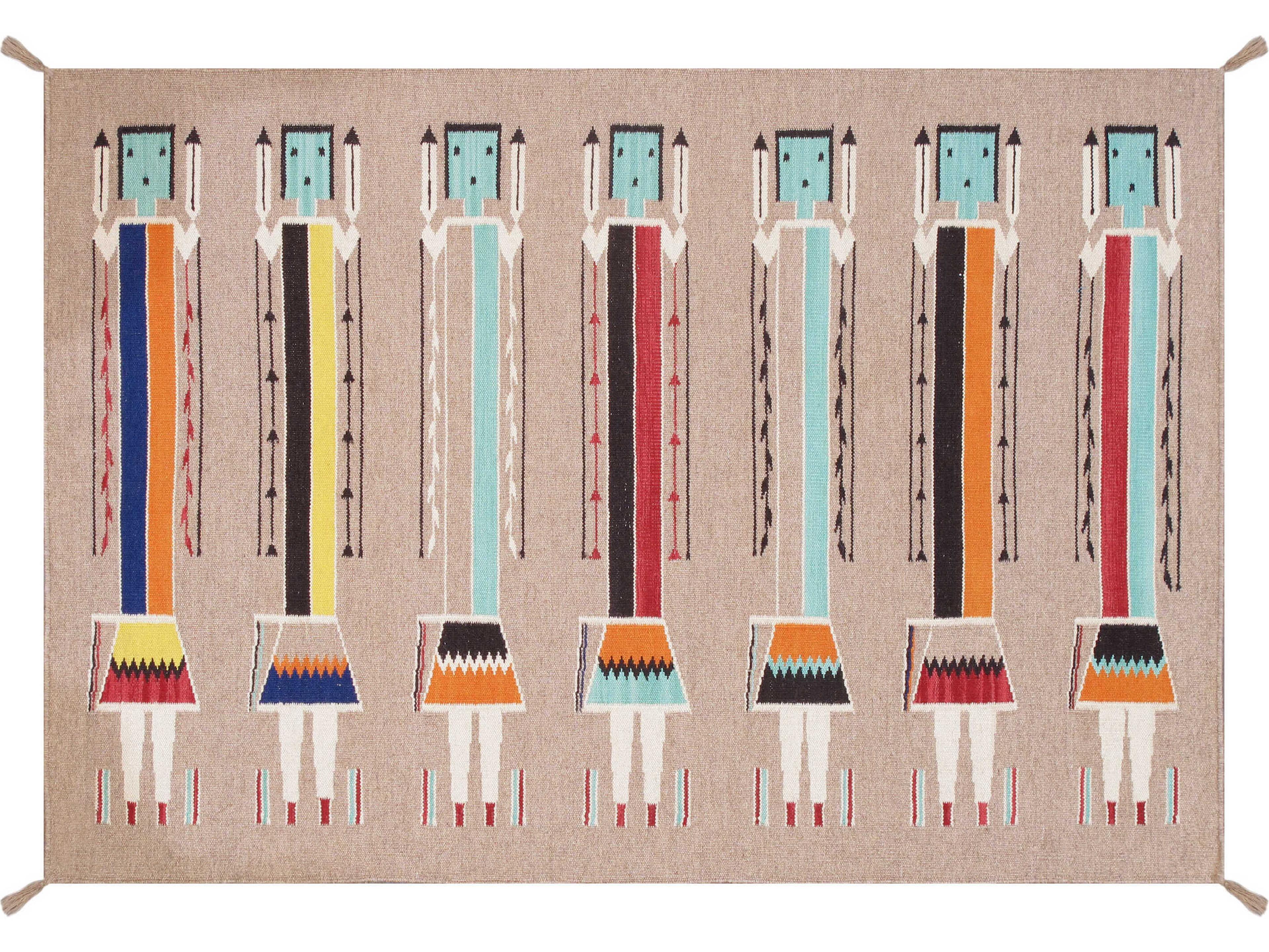 Tuscany Flatweave Southwestern Area Rug