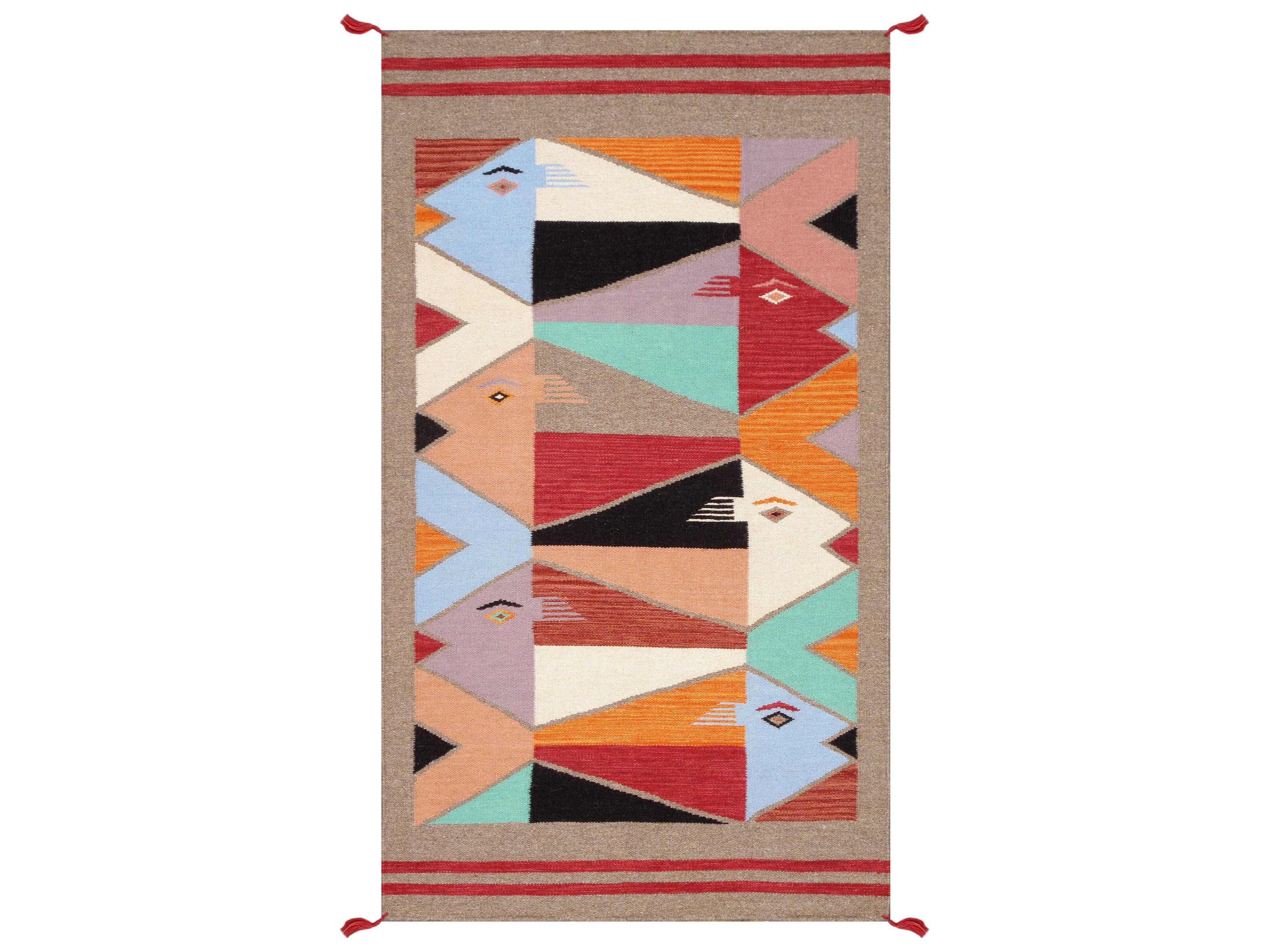 Tuscany Flatweave Southwestern Area Rug