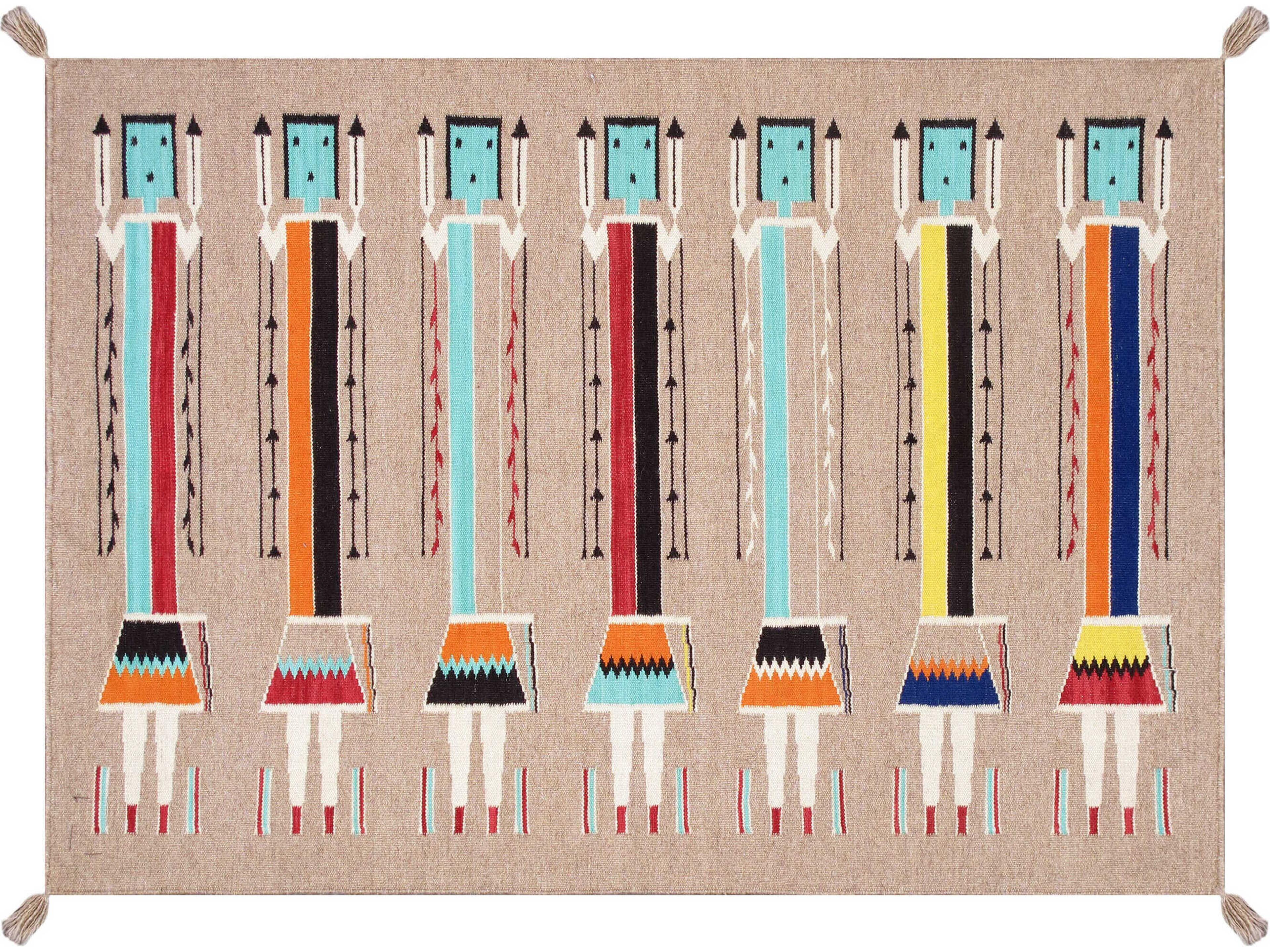 Tuscany Flatweave Southwestern Area Rug