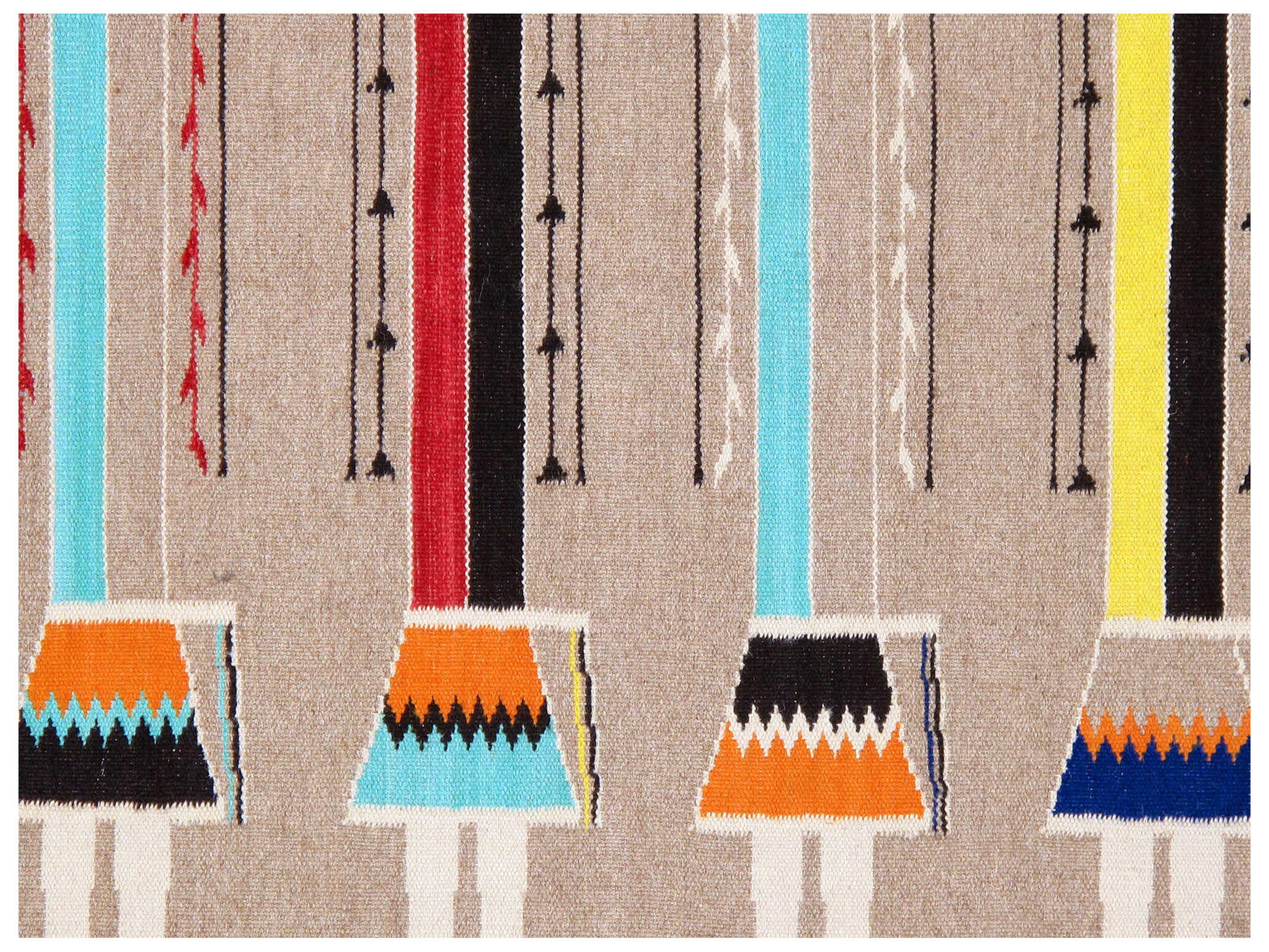 Pasargad Home Tuscany Flatweave Southwestern Area Rug