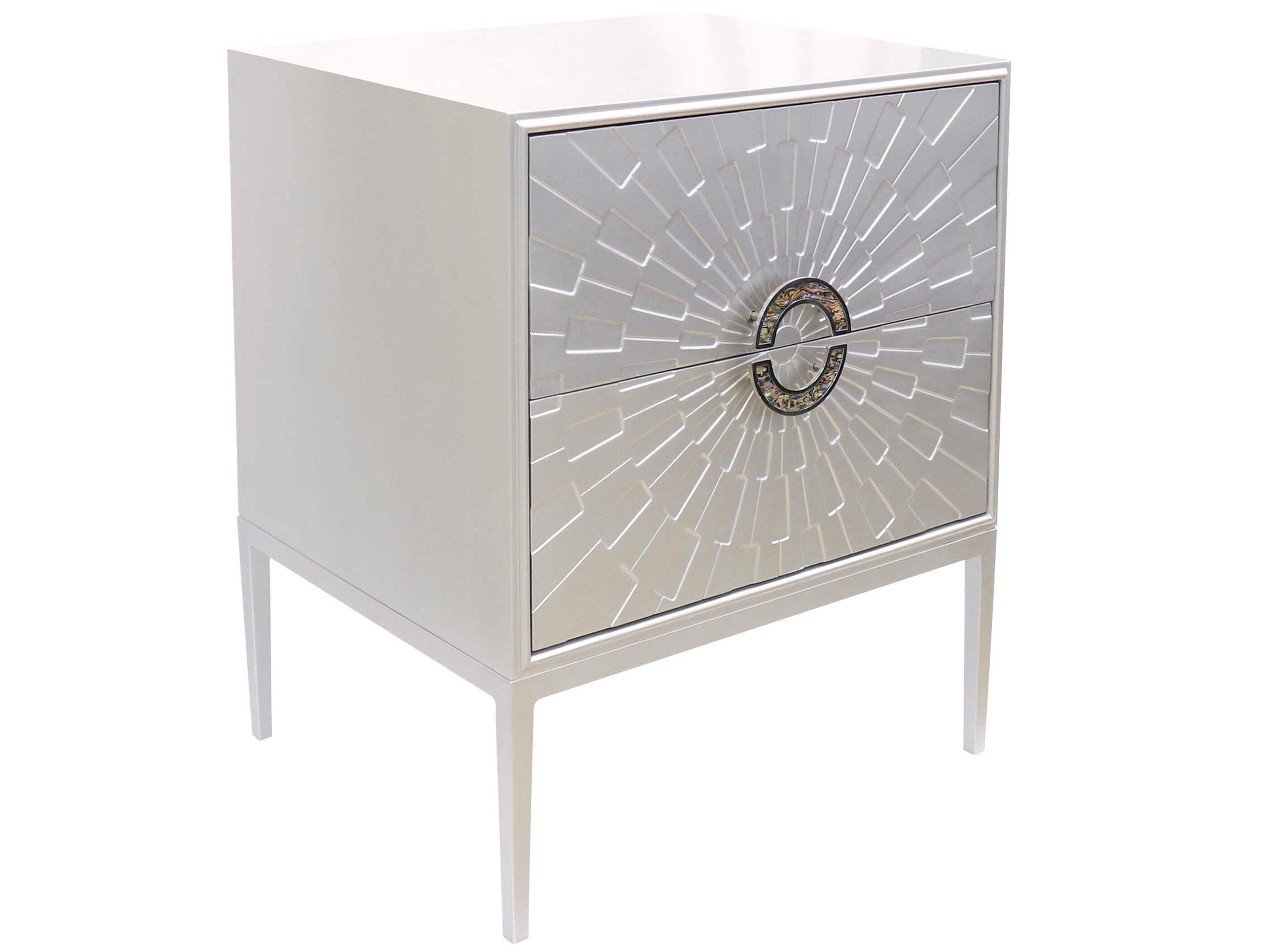 Pearl Luna 2-Drawers Nightstand