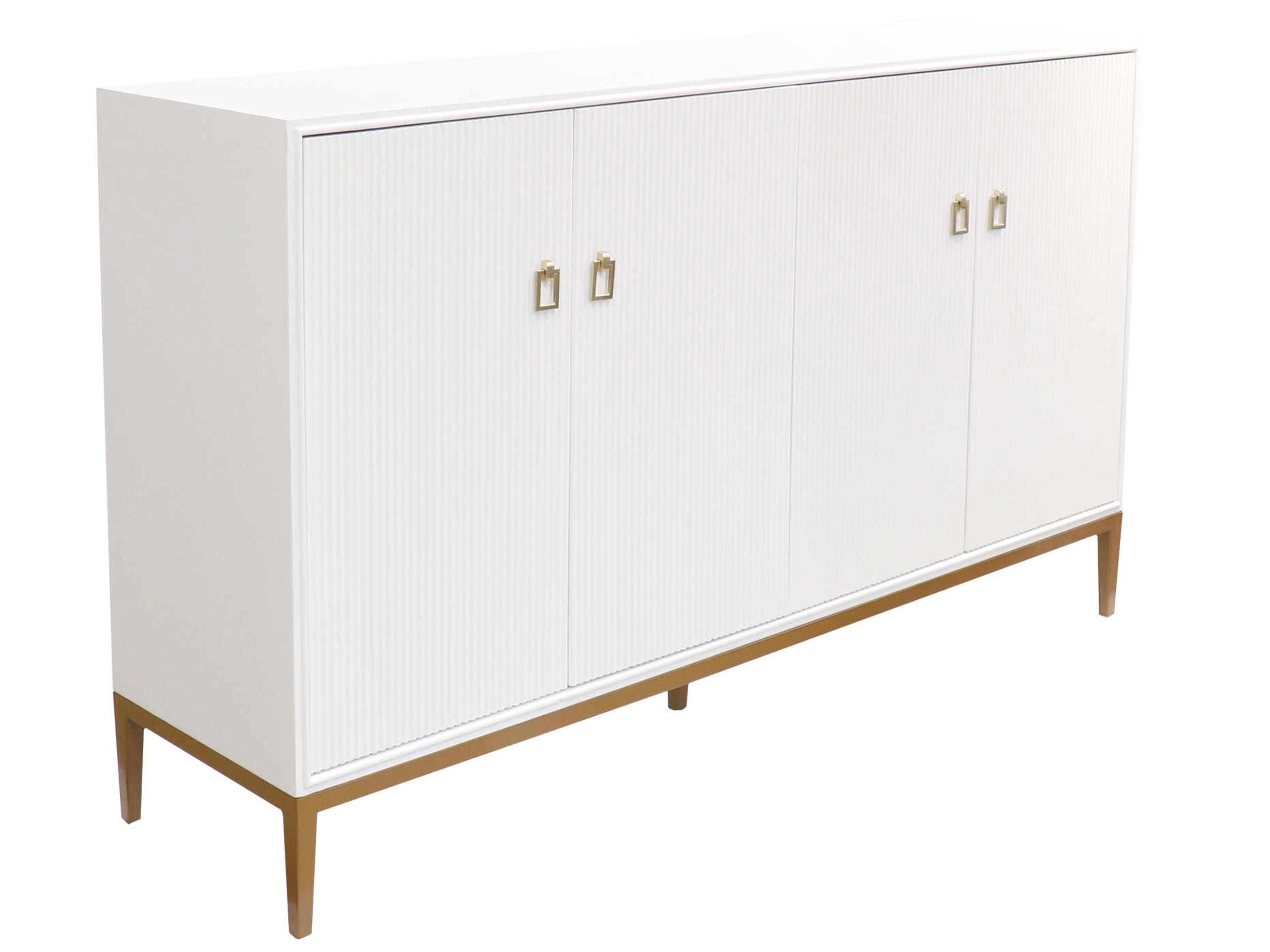 Pearl Victoria 63" Ivory Bronze Sideboard